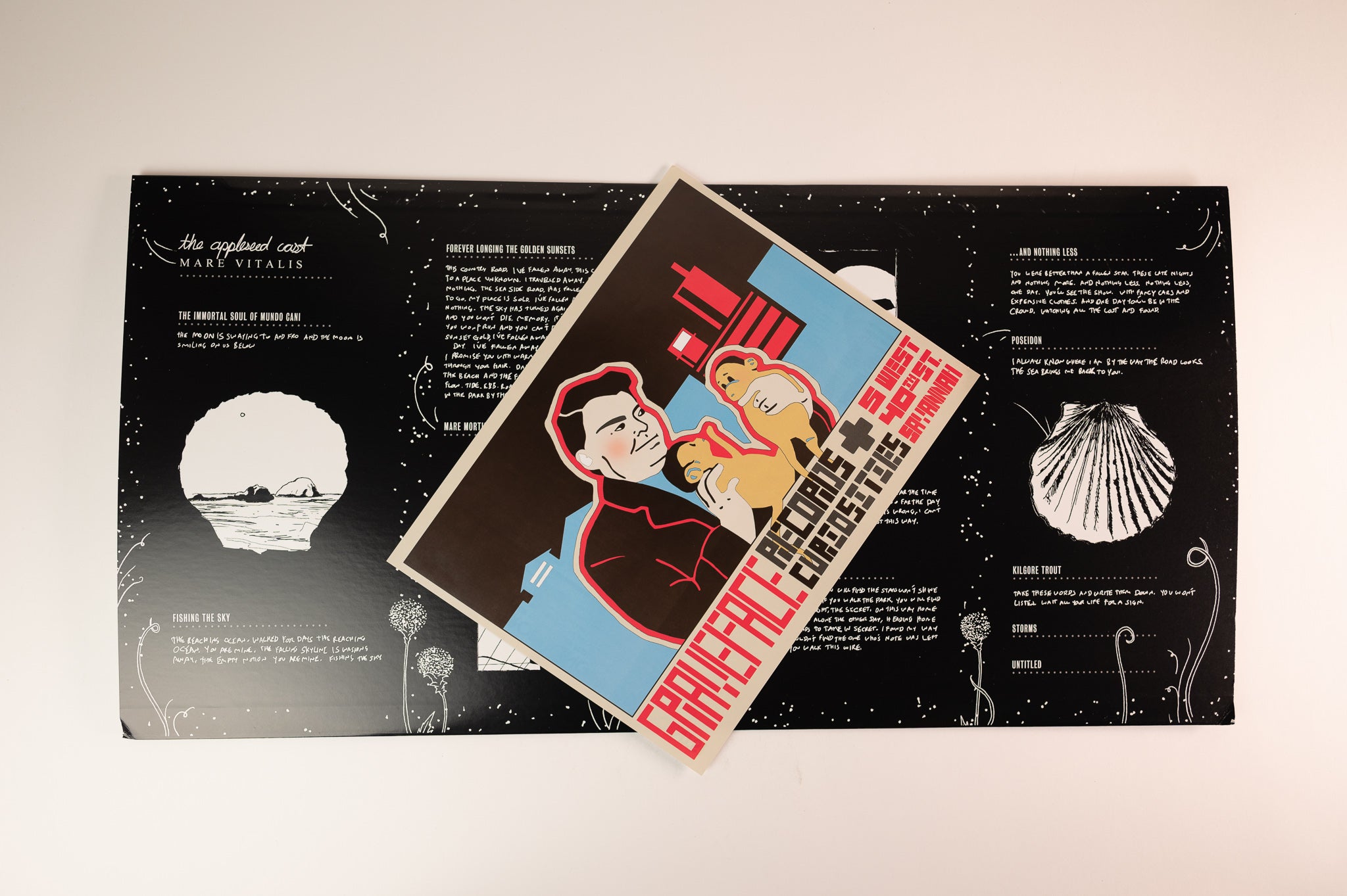 The Appleseed Cast - Mare Vitalis on Graveface Ltd Numbered Black & White Reissue