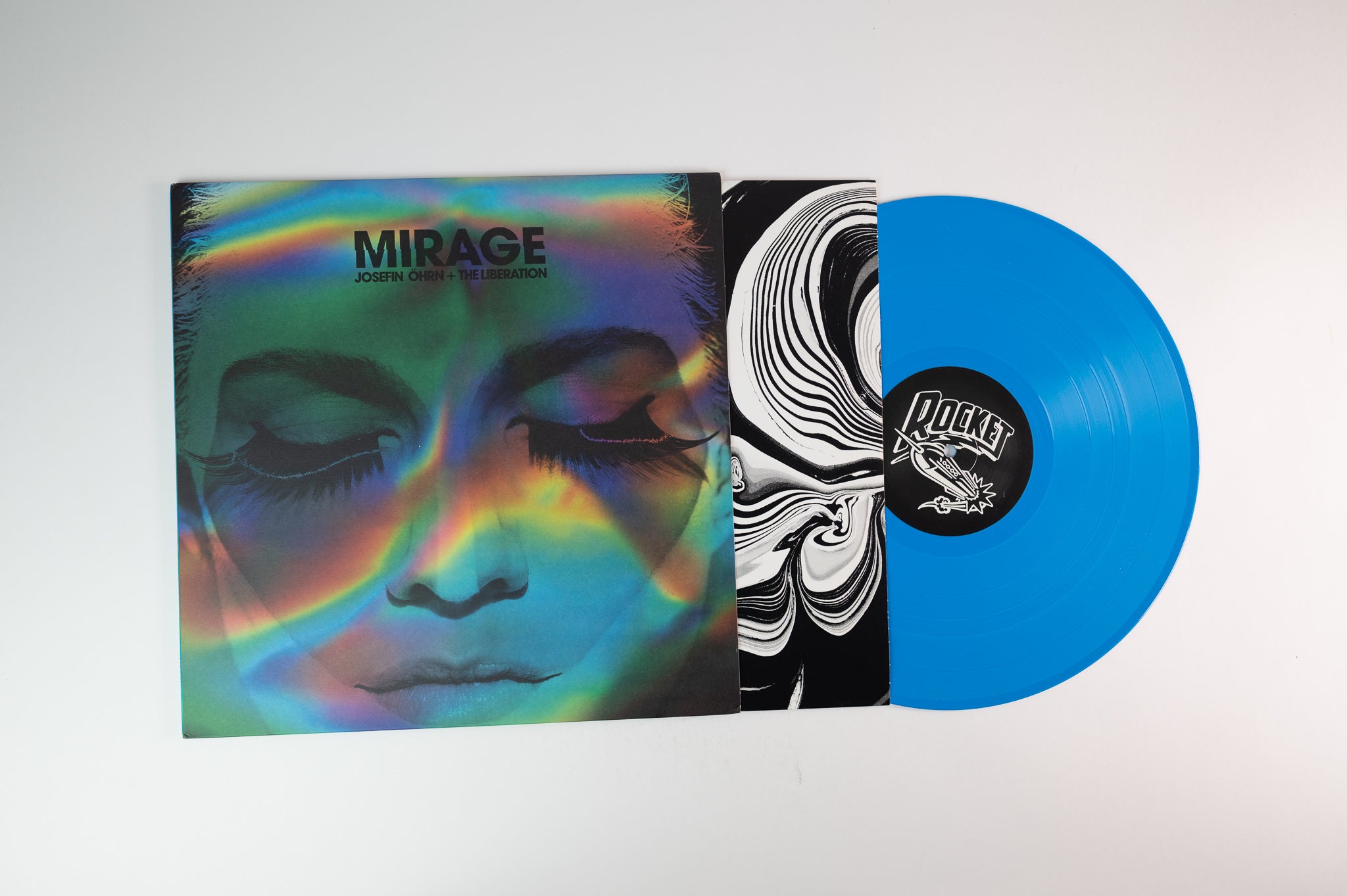 Josefin Öhrn + The Liberation - Mirage on Rocket Recordings - Blue Vinyl