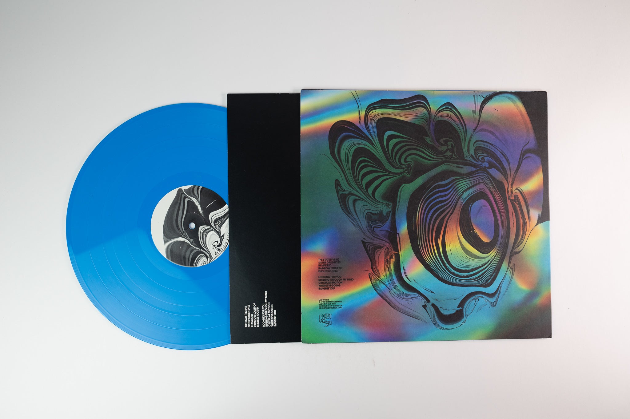 Josefin Öhrn + The Liberation - Mirage on Rocket Recordings - Blue Vinyl