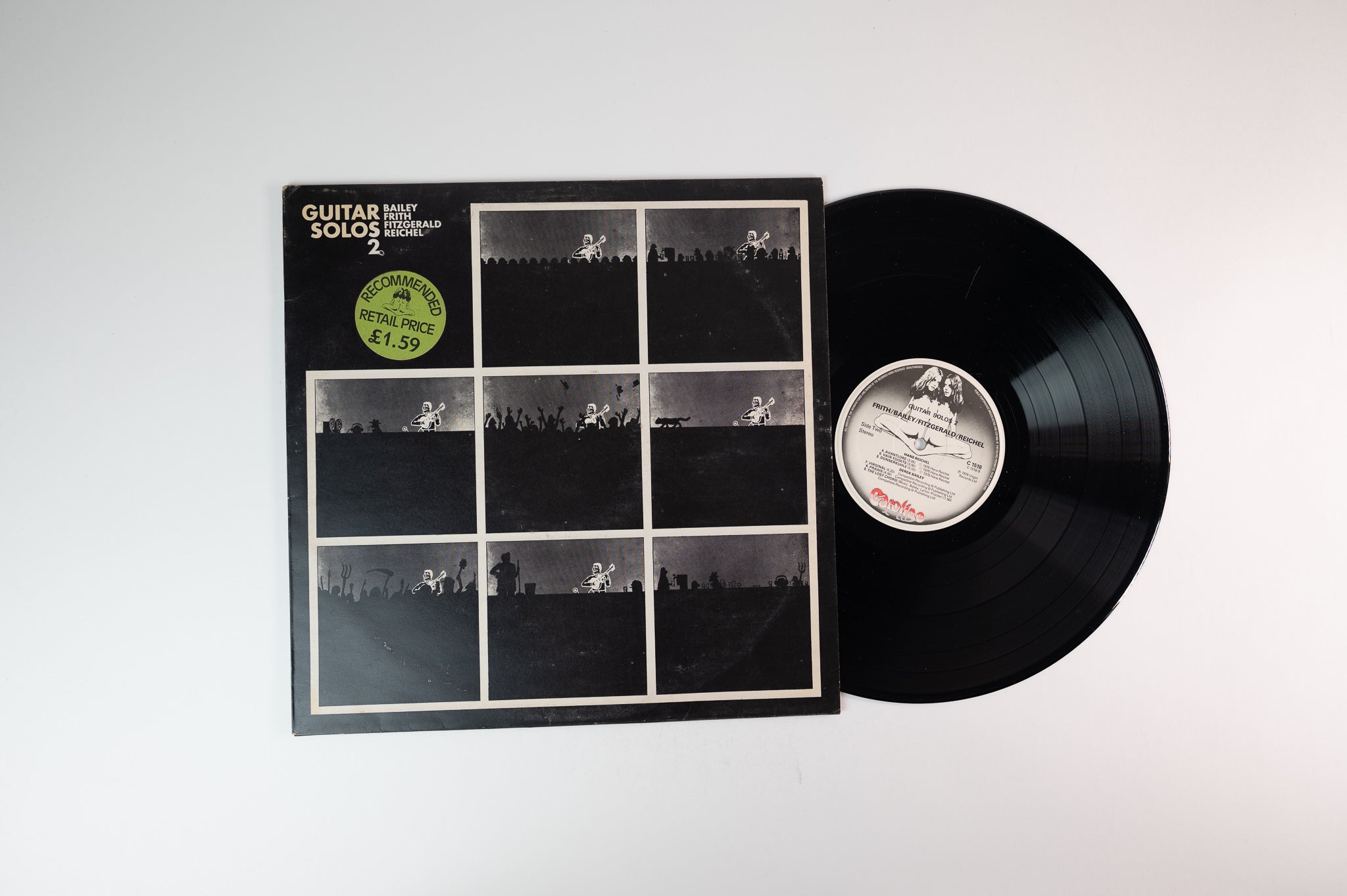 Derek Bailey - Guitar Solos 2 on Caroline Records