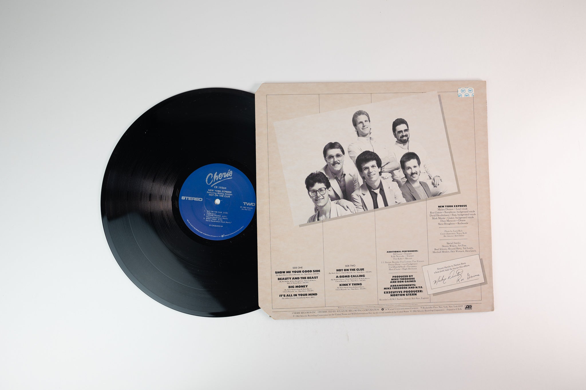 New York Express - Hot On The Clue on Cherie