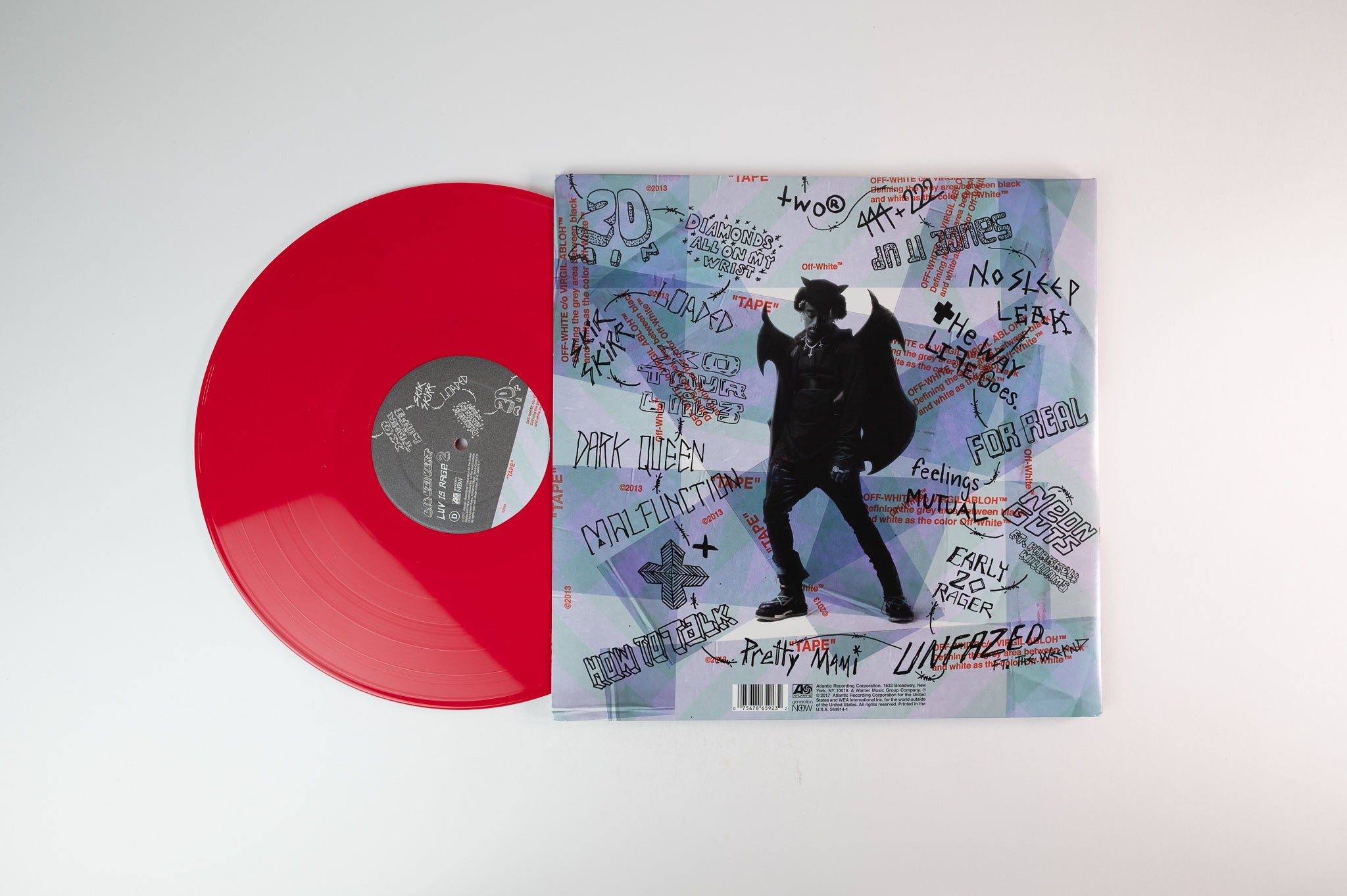 Lil Uzi Vert - Luv Is Rage 2 on Atlantic Deluxe Edition Red Vinyl