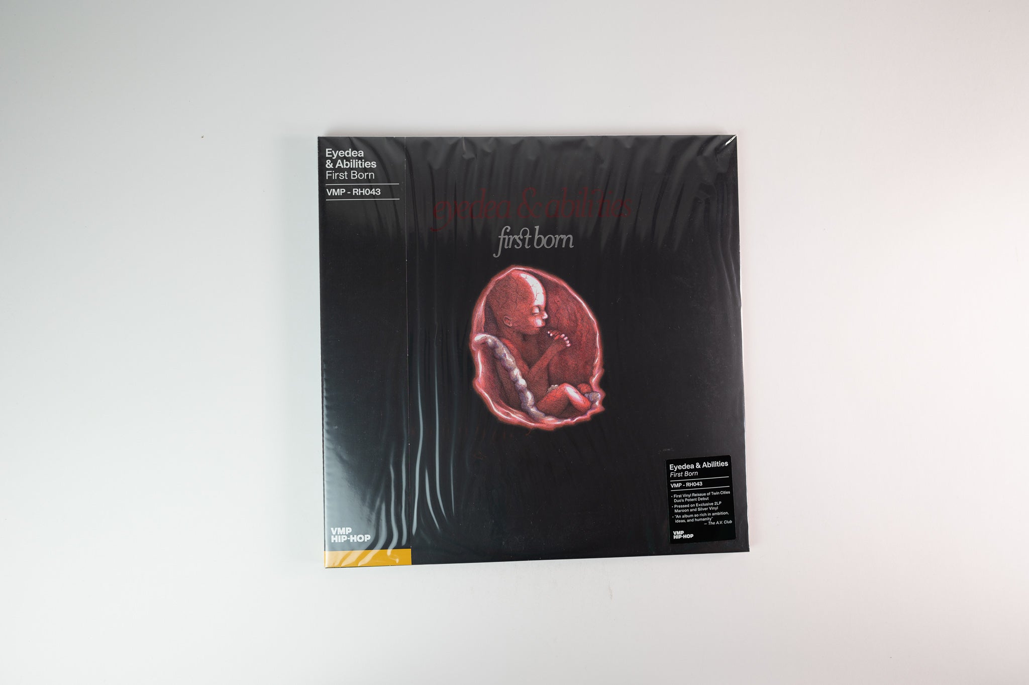 Eyedea & Abilities - First Born on Rhymesayers Entertainment / Vinyl Me, Please - Maroon & Silver Vinyl