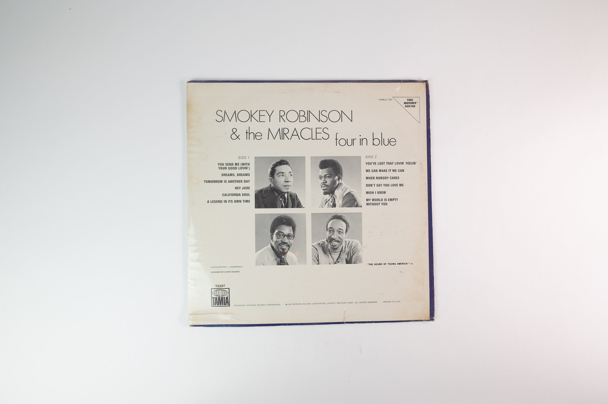 Smokey Robinson - Four In Blue on Tamla - Sealed