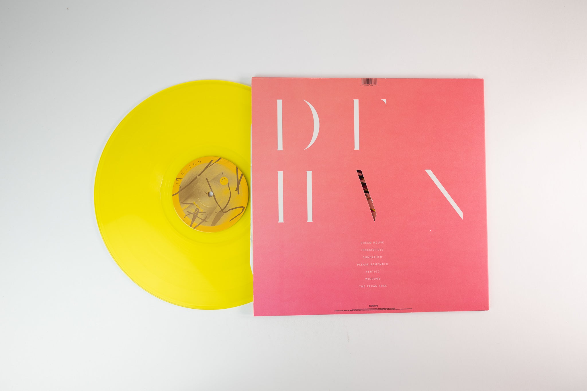 Deafheaven - Sunbather on Deathwish - Yellow / Pink Vinyl