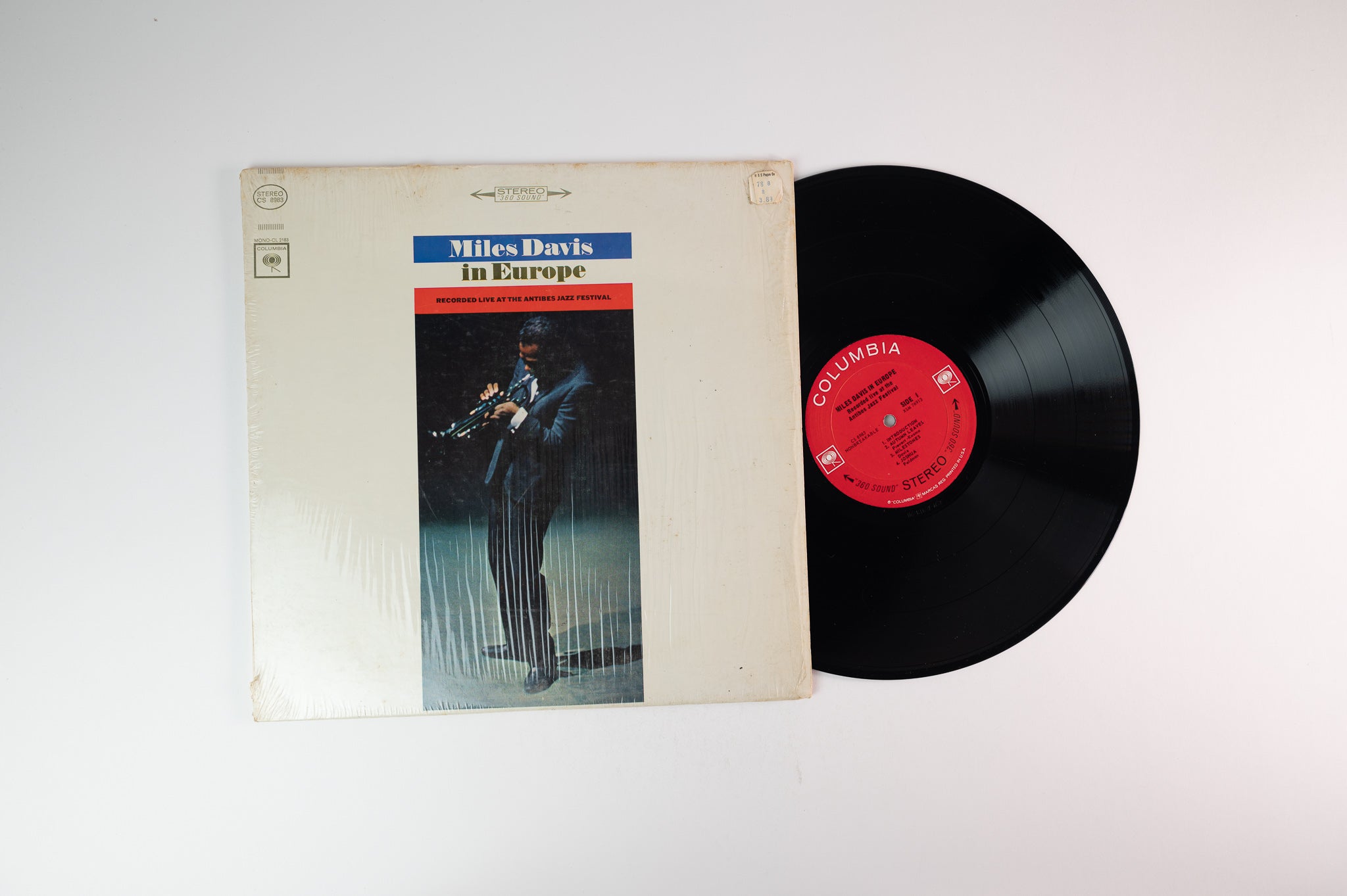 Miles Davis - Miles Davis In Europe on Columbia - Stereo