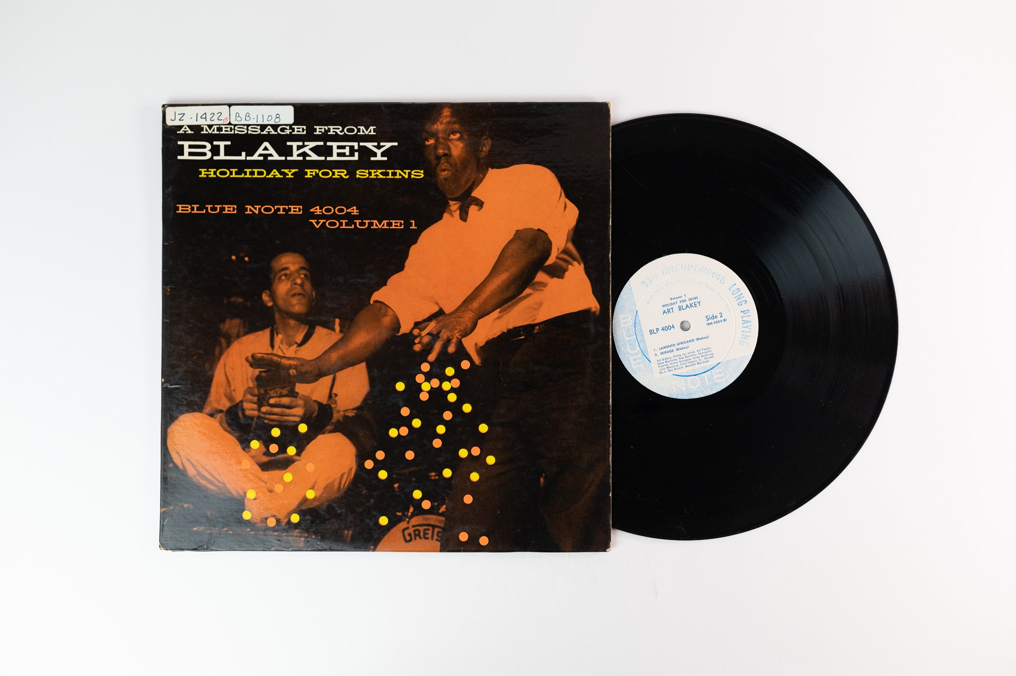 Art Blakey - Holiday For Skins Vol. 1 on Blue Note BLP 4004 W 63rd Deep Groove