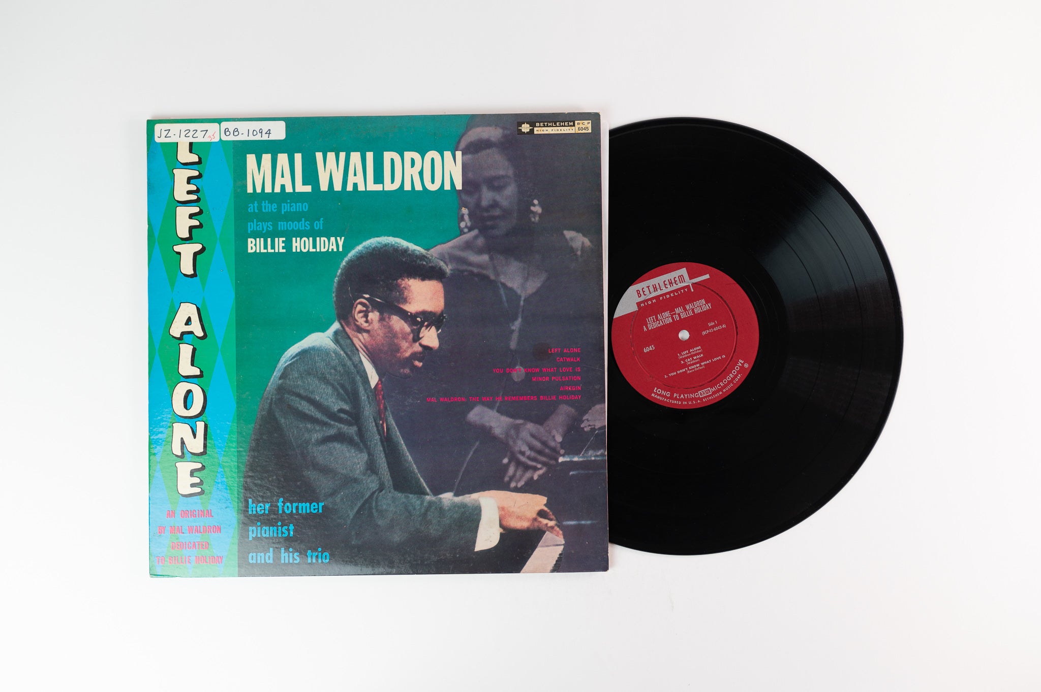 Mal Waldron - Left Alone on Bethlehem Mono Deep Groove