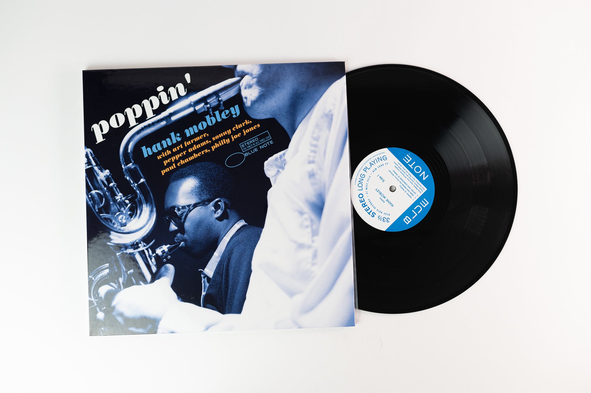 Hank Mobley - Poppin' on Blue Note Tone Poet Series Reissue