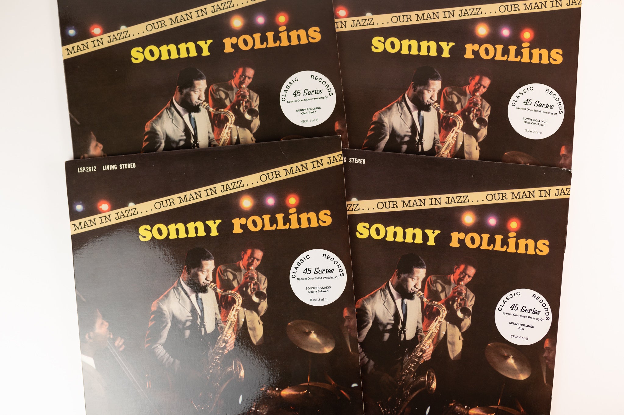 Sonny Rollins - Our Man In Jazz RCA Classic Records 45 Series Reissue One Sided Pressing