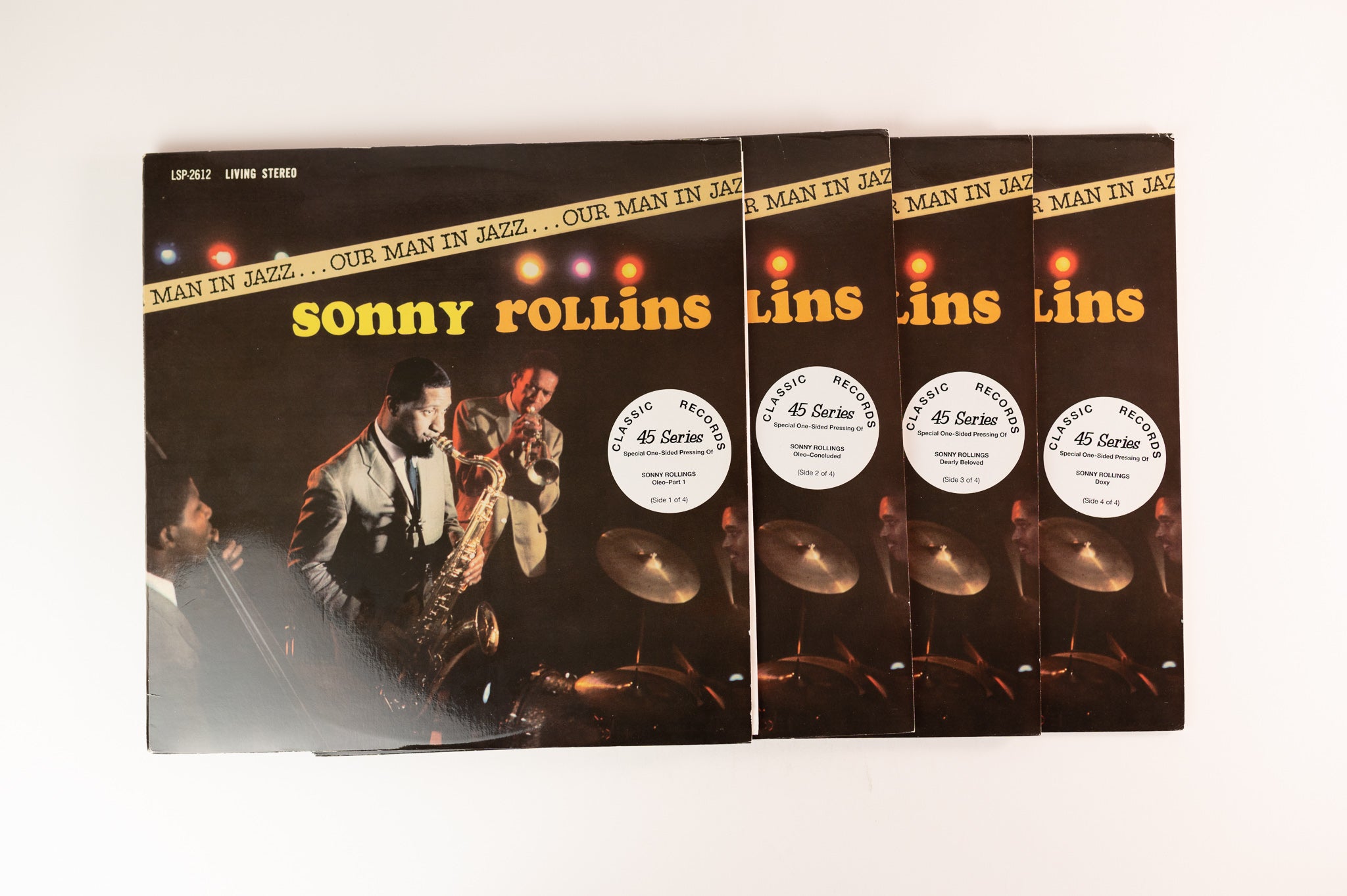 Sonny Rollins - Our Man In Jazz RCA Classic Records 45 Series Reissue One Sided Pressing