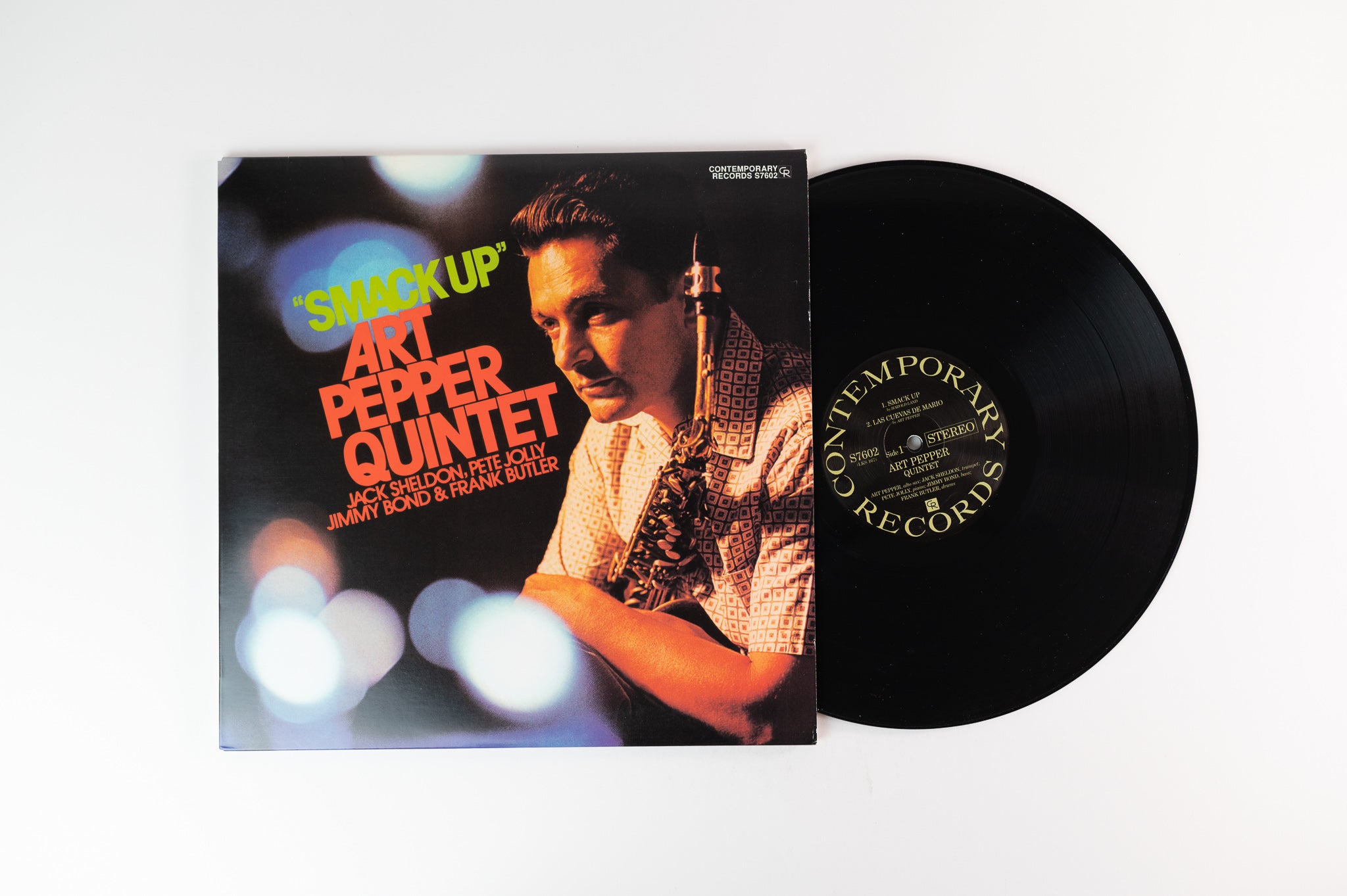 Art Pepper Quintet - Smack Up on Contemporary 45 RPM Ltd Numbered Reissue