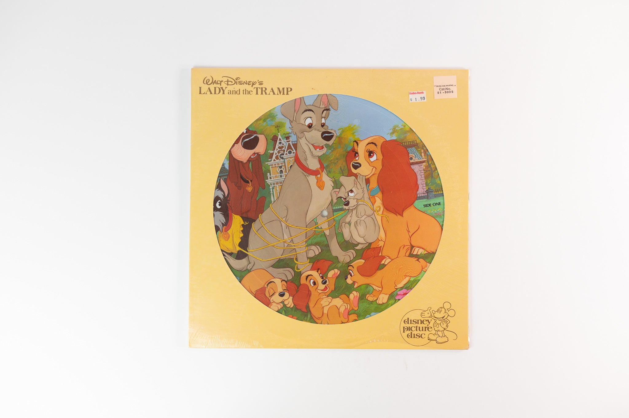 Various - Walt Disney's "Lady And The Tramp" on Disneyland Picture Disc Sealed