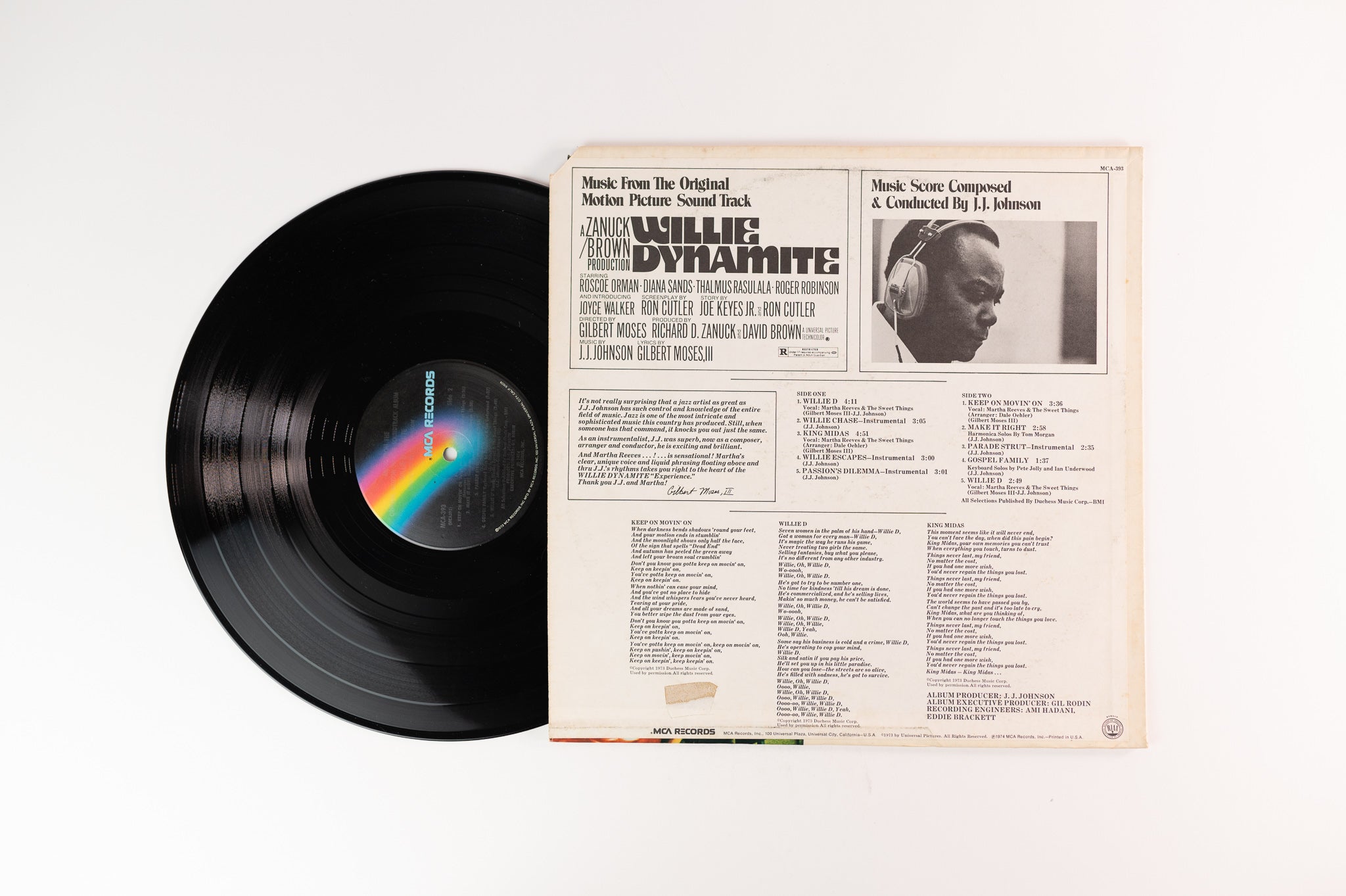 J.J. Johnson - Willie Dynamite Soundtrack on MCA