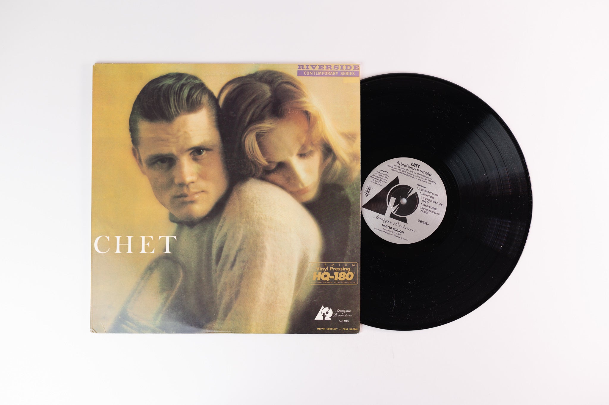 Chet Baker - Chet on Analogue Productions Limited Numbered 180 Gram Reissue