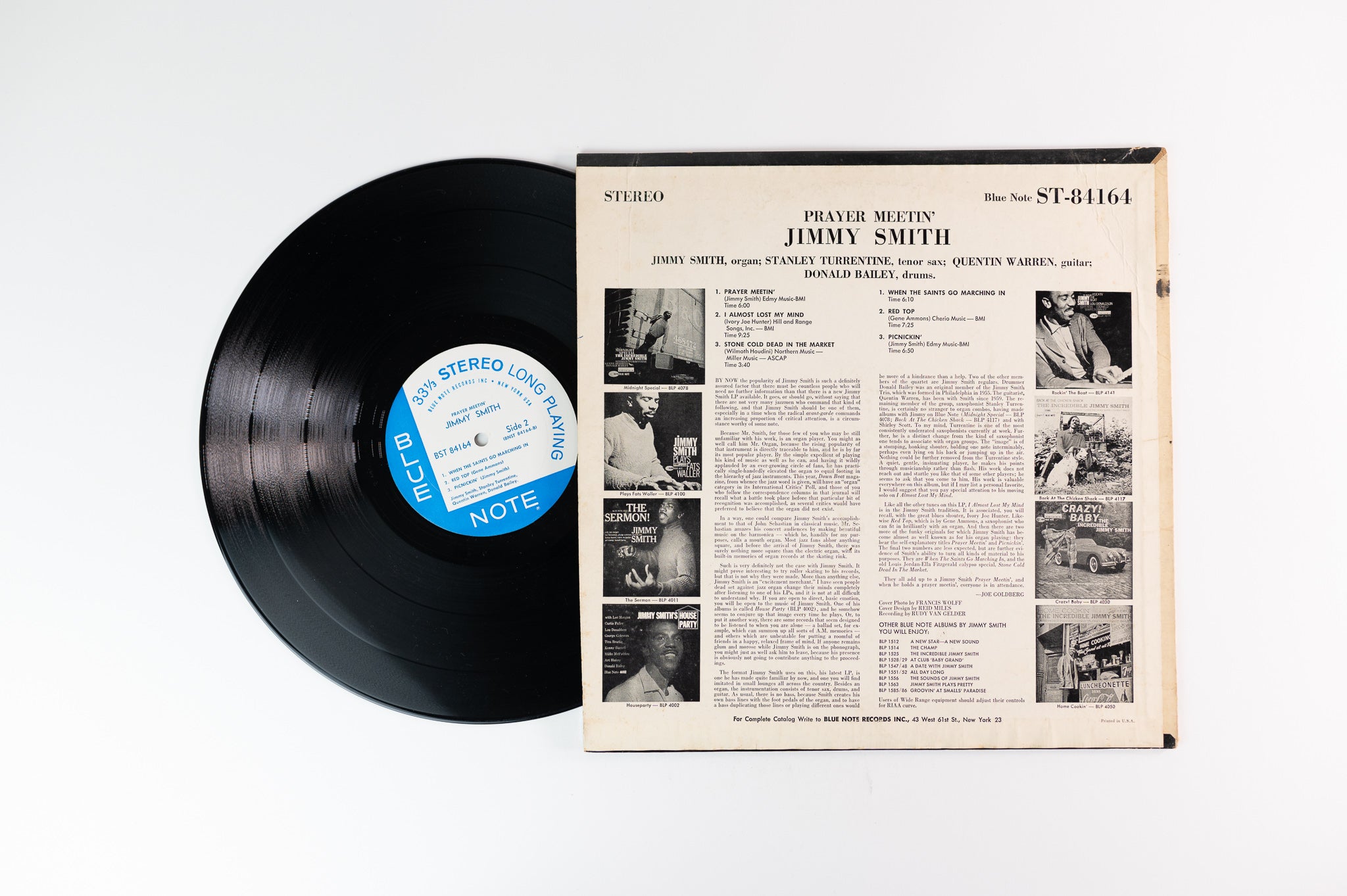 Jimmy Smith - Prayer Meetin' on Blue Note NY Stereo