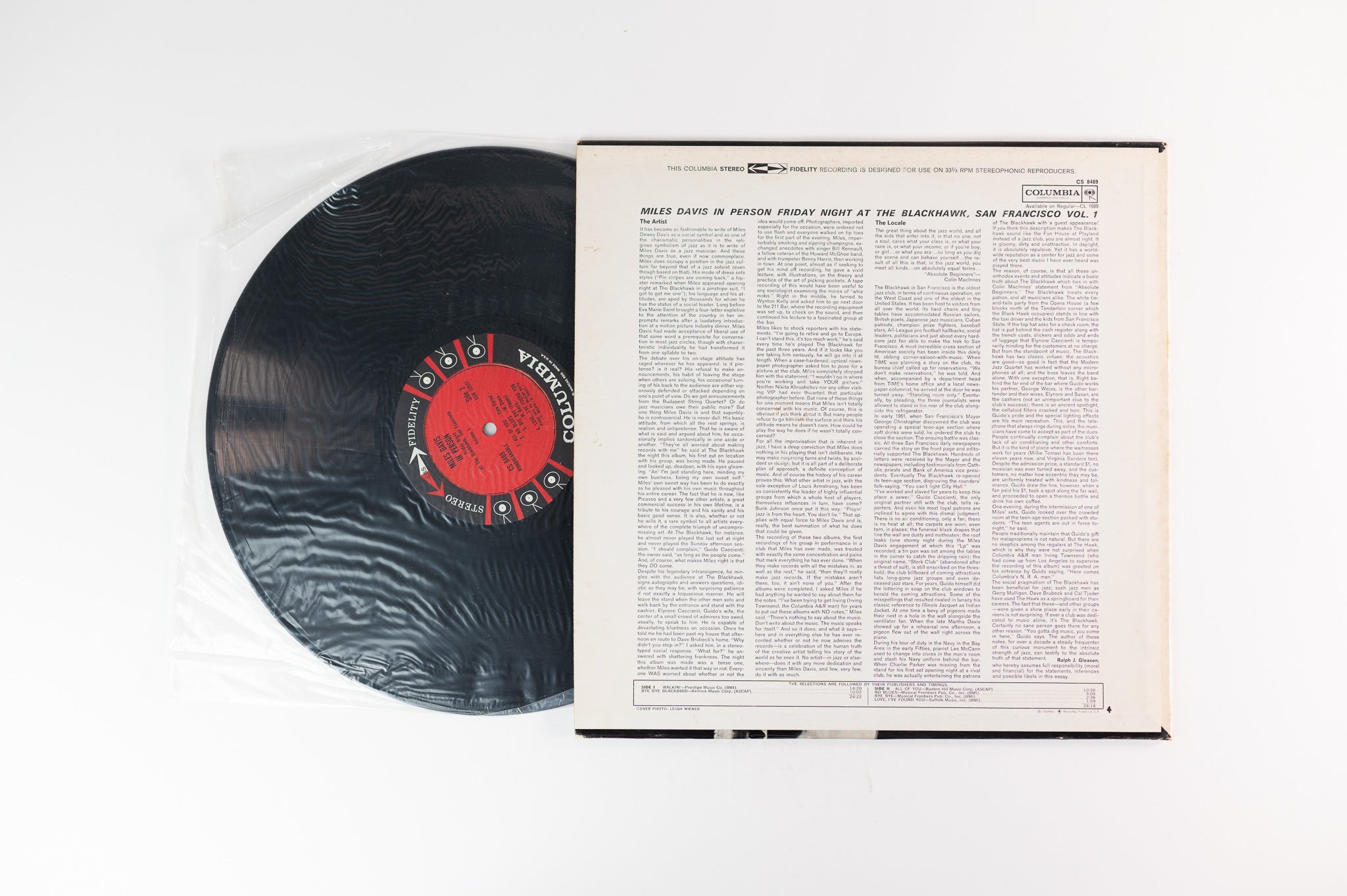 Miles Davis - In Person, Friday Night At The Blackhawk, San Francisco, Volume I Columbia 6 Eye Stereo Sealed