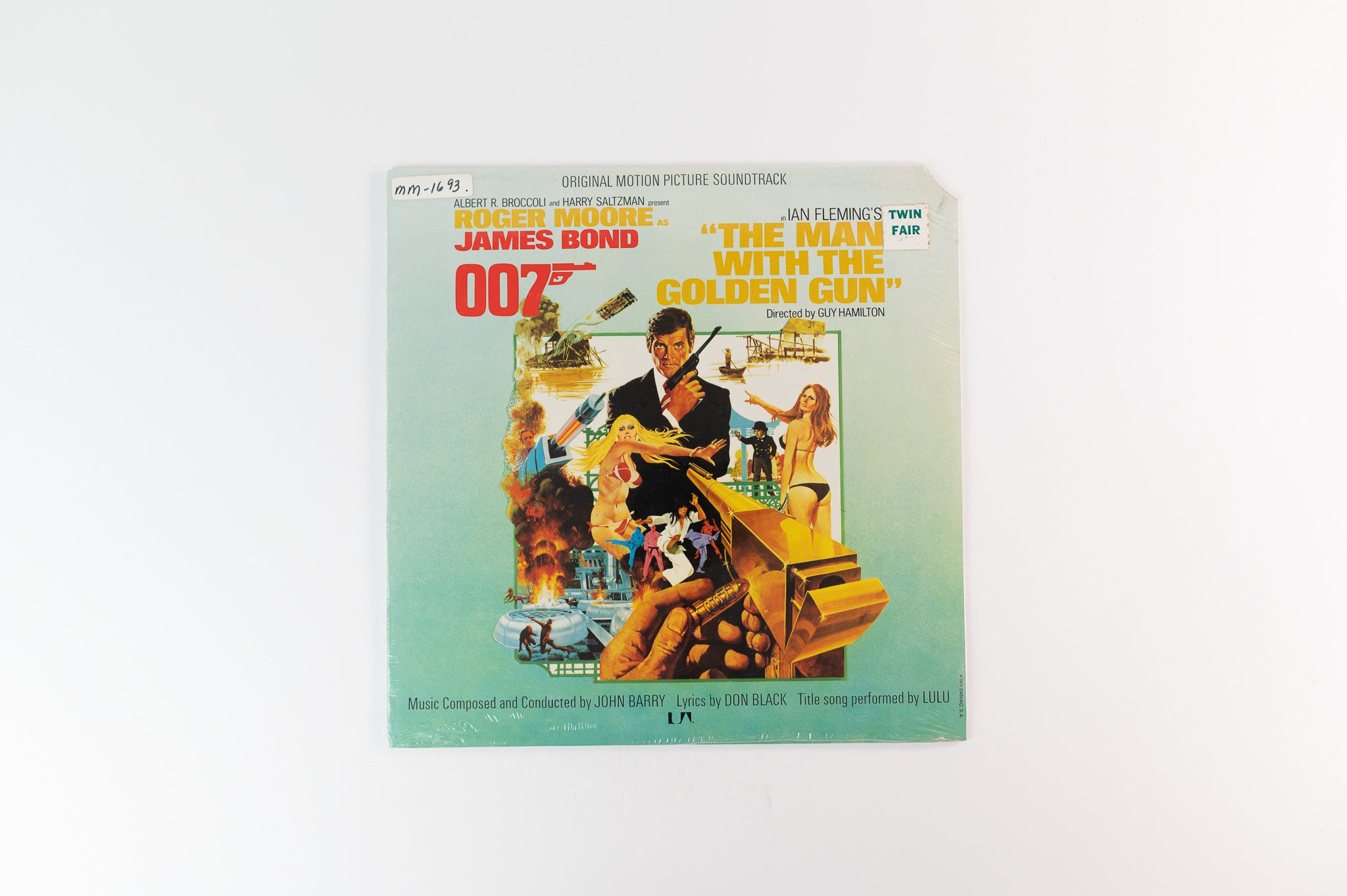 John Barry - The Man With The Golden Gun (Original Motion Picture Soundtrack) on UA Sealed