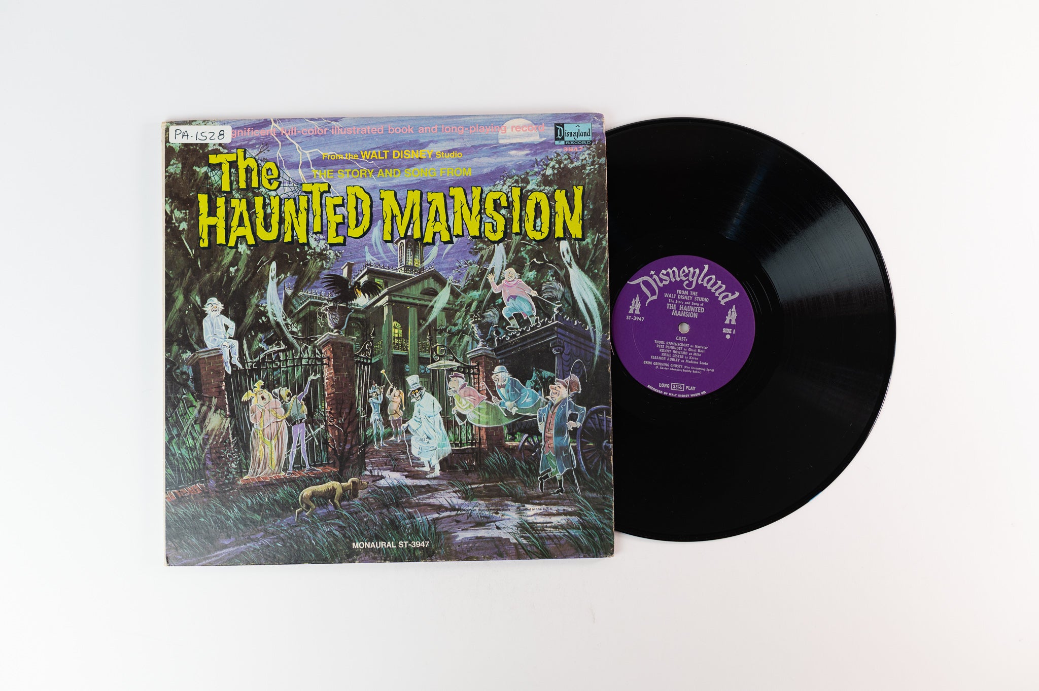 Walt Disney Studio - The Story And Song From The Haunted Mansion on Disneyland Mono