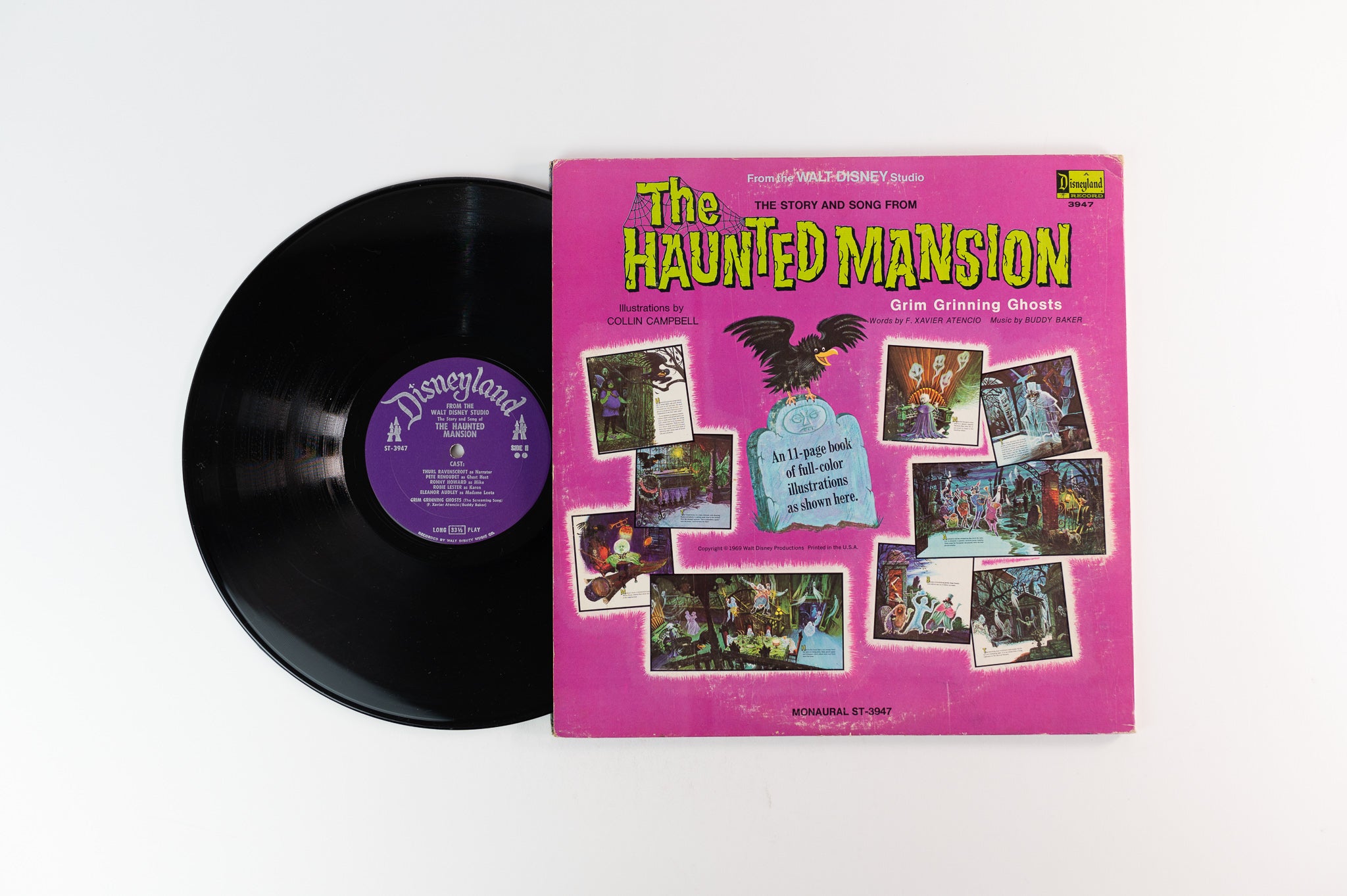 Walt Disney Studio - The Story And Song From The Haunted Mansion on Disneyland Mono