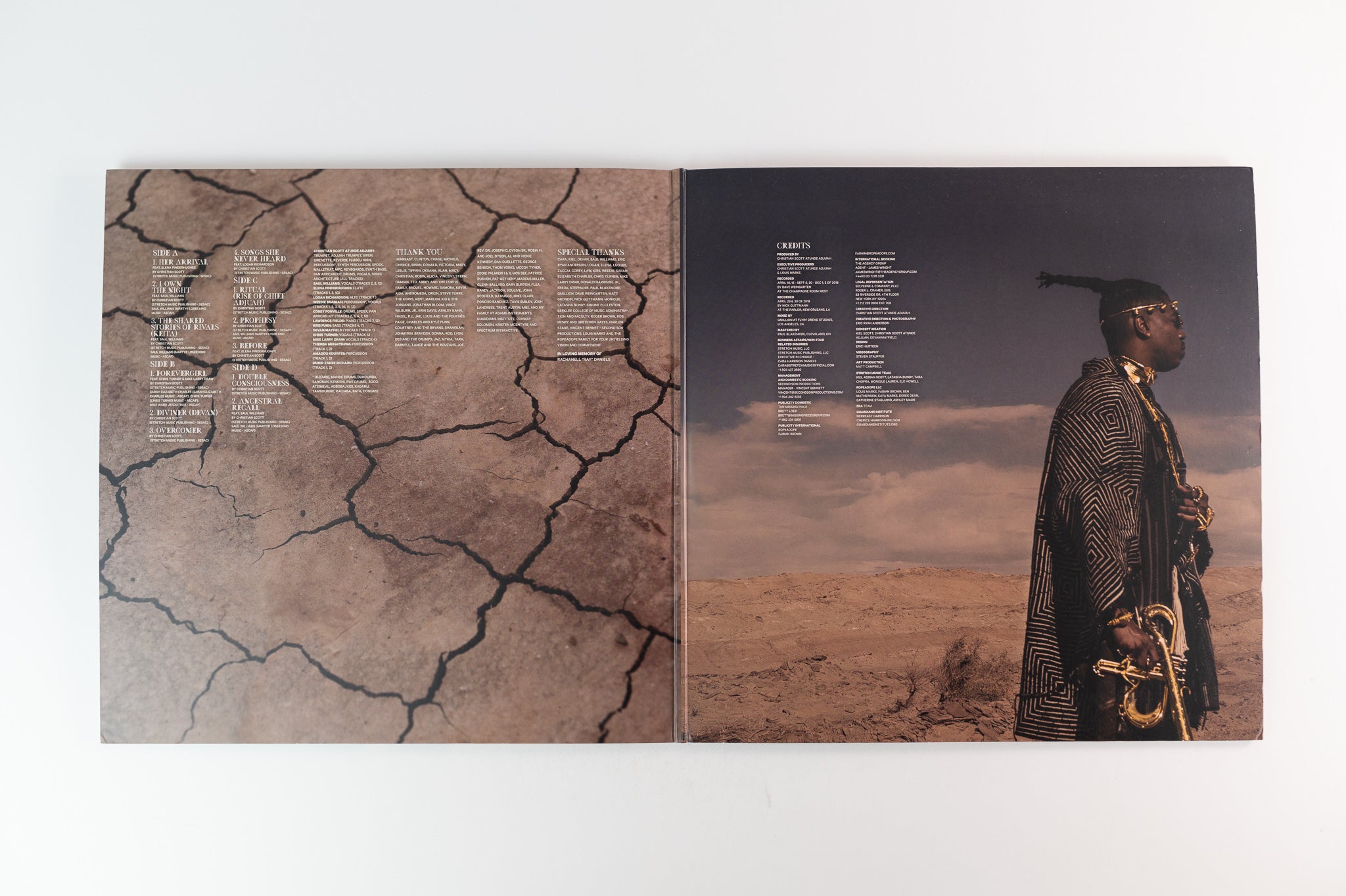 Christian Scott - Ancestral Recall on Stretch Ropeadope Deluxe Limited Edition