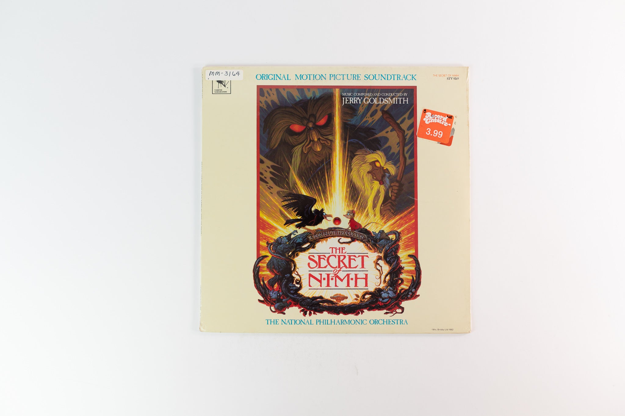 Jerry Goldsmith - The Secret Of NIMH (Original Motion Picture Soundtrack) on Varese Sarabande Sealed