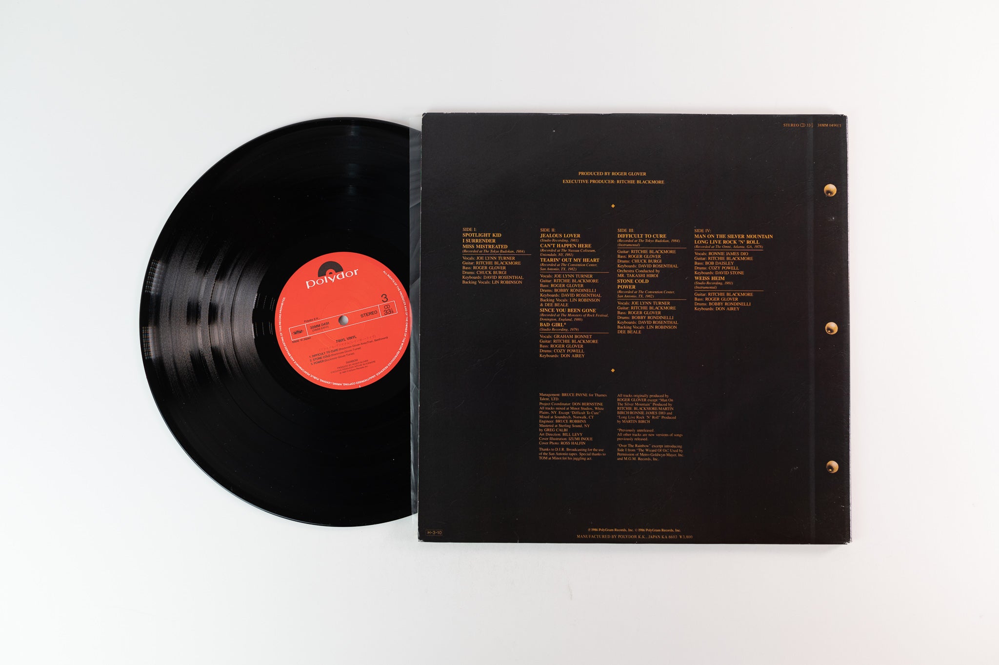 Rainbow - Finyl Vinyl on Polygram Japanese Pressing