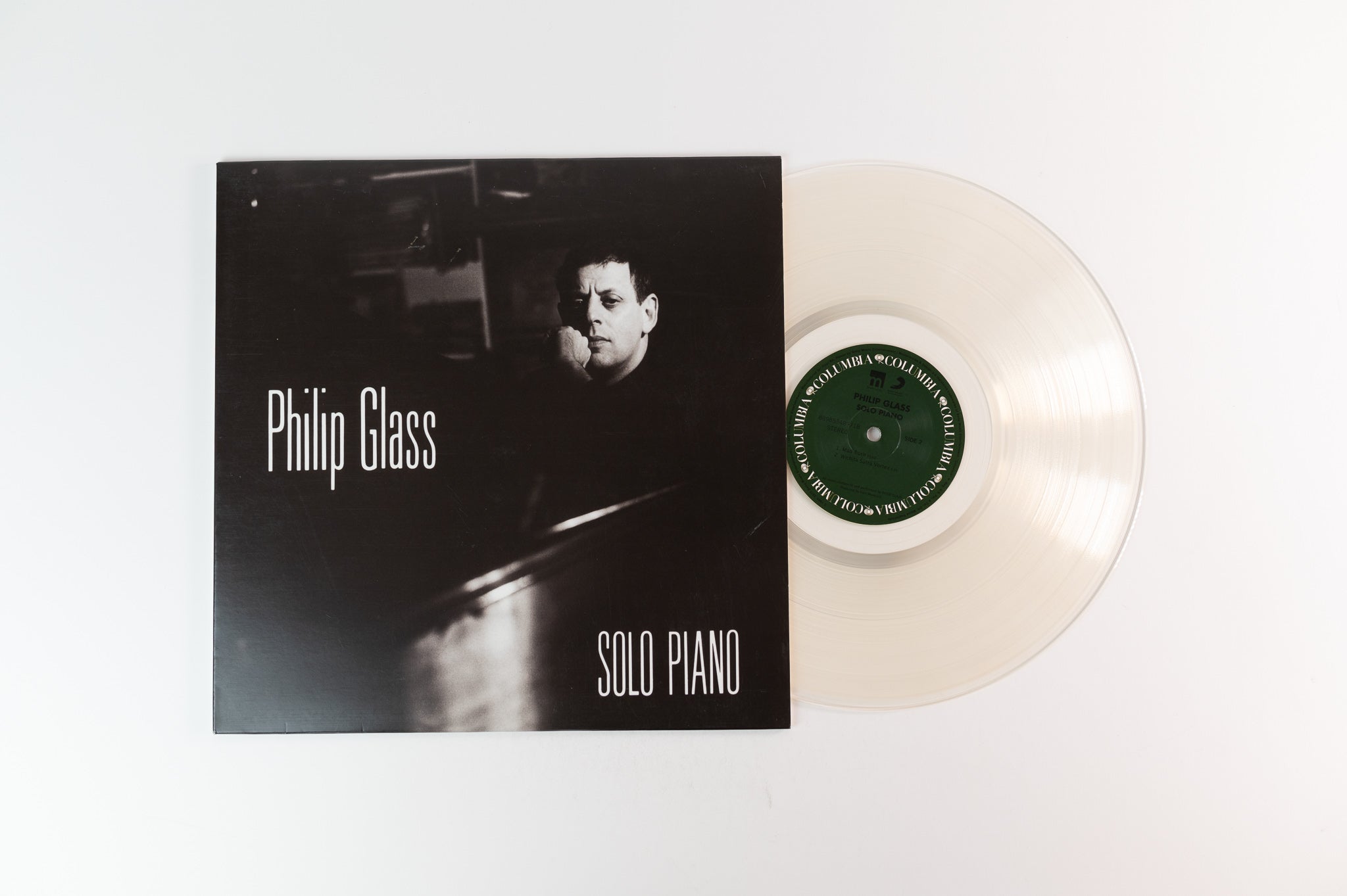 Philip Glass - Solo Piano on Columbia Vinyl Me Please Ltd Numbered Exclusive Clear