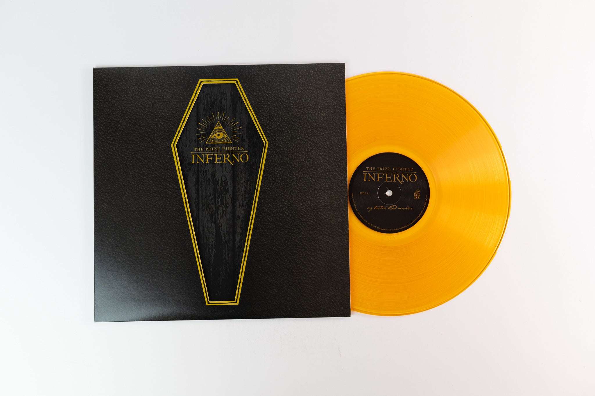 The Prize Fighter Inferno My Brother's Blood Machine on Evil Ink Ltd