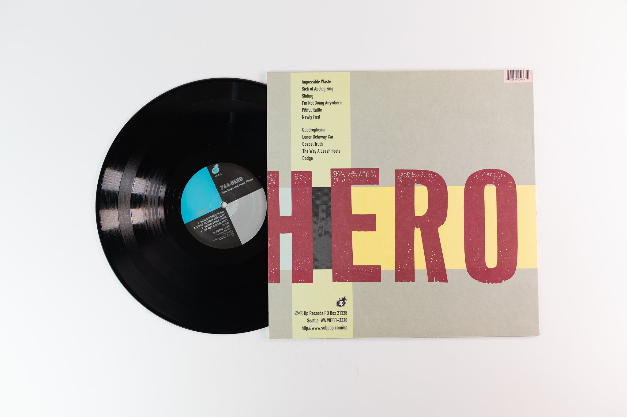 764-Hero - Salt Sinks & Sugar Floats on Up Records