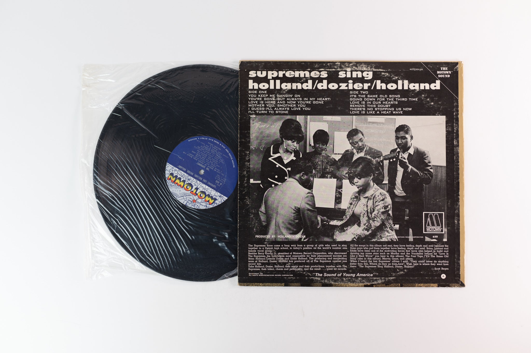The Supremes - Supremes Sing Holland▪Dozier▪Holland on Motown Sealed in Inner Sleeve