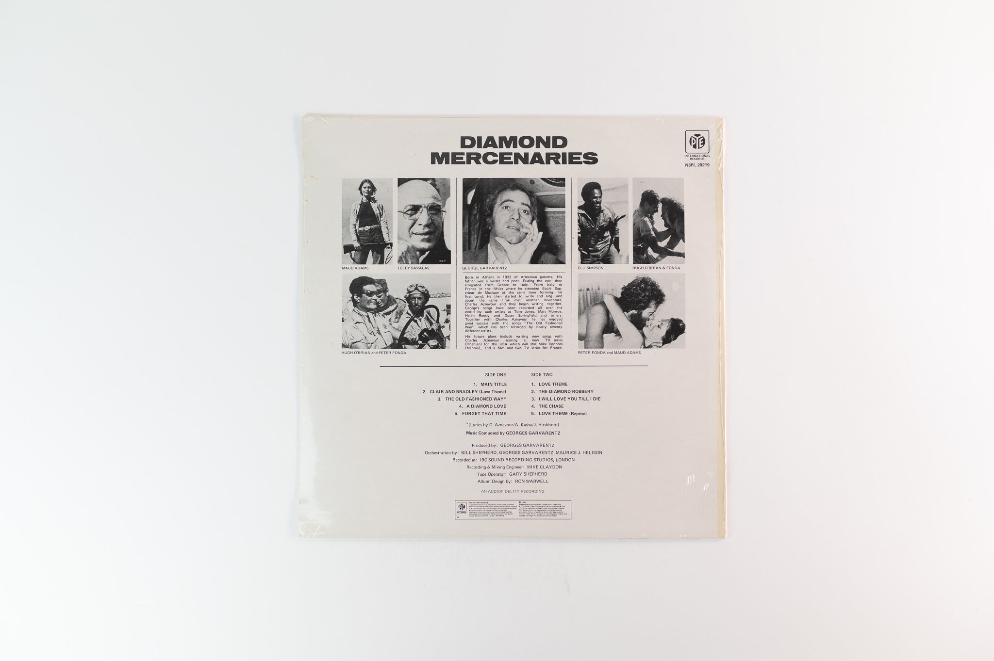 Georges Garvarentz - Diamond Mercenaries (Original Soundtrack) on PYE International Sealed