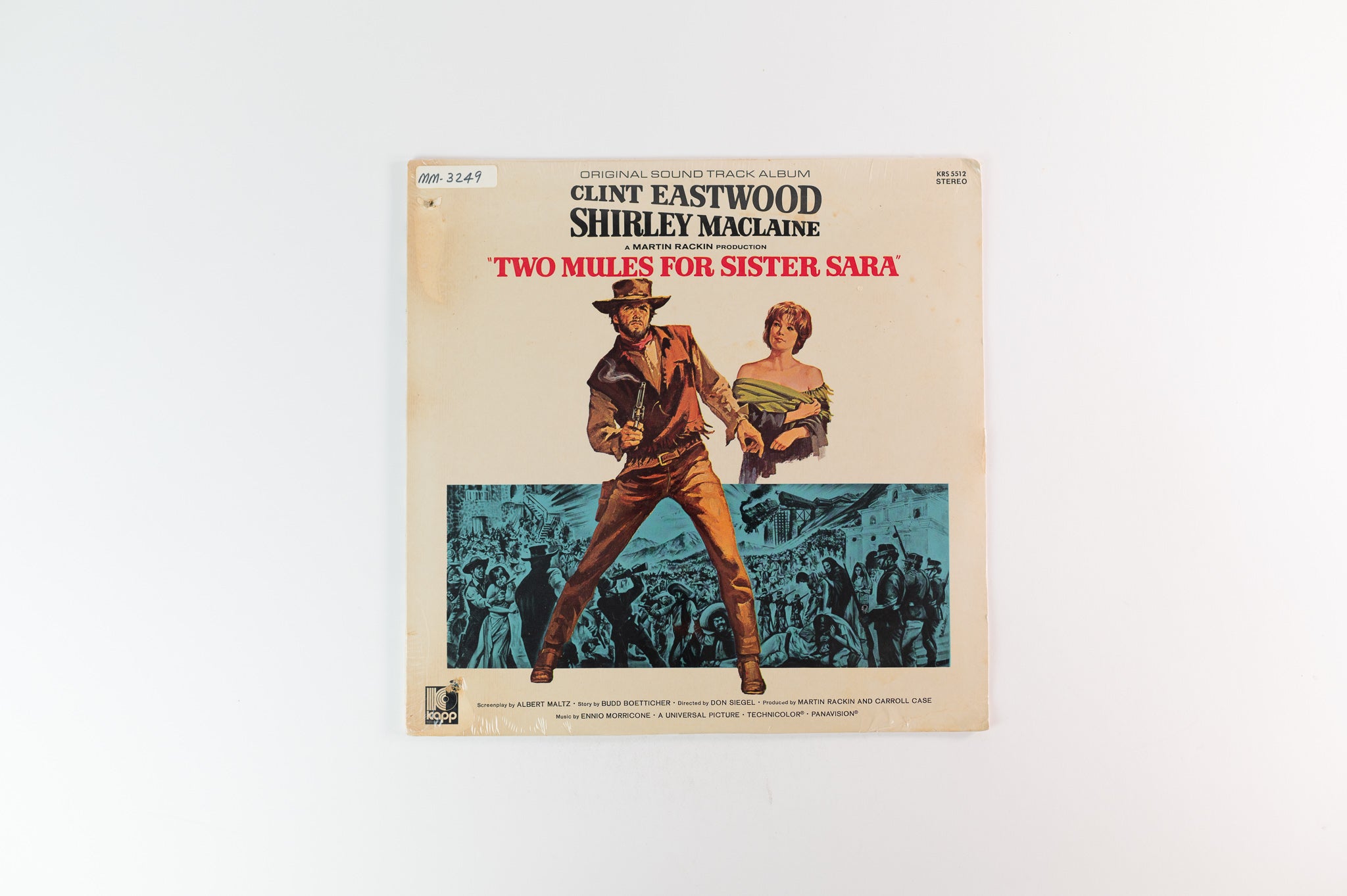 Ennio Morricone - Two Mules For Sister Sara (Original Soundtrack Album) on Kapp Sealed
