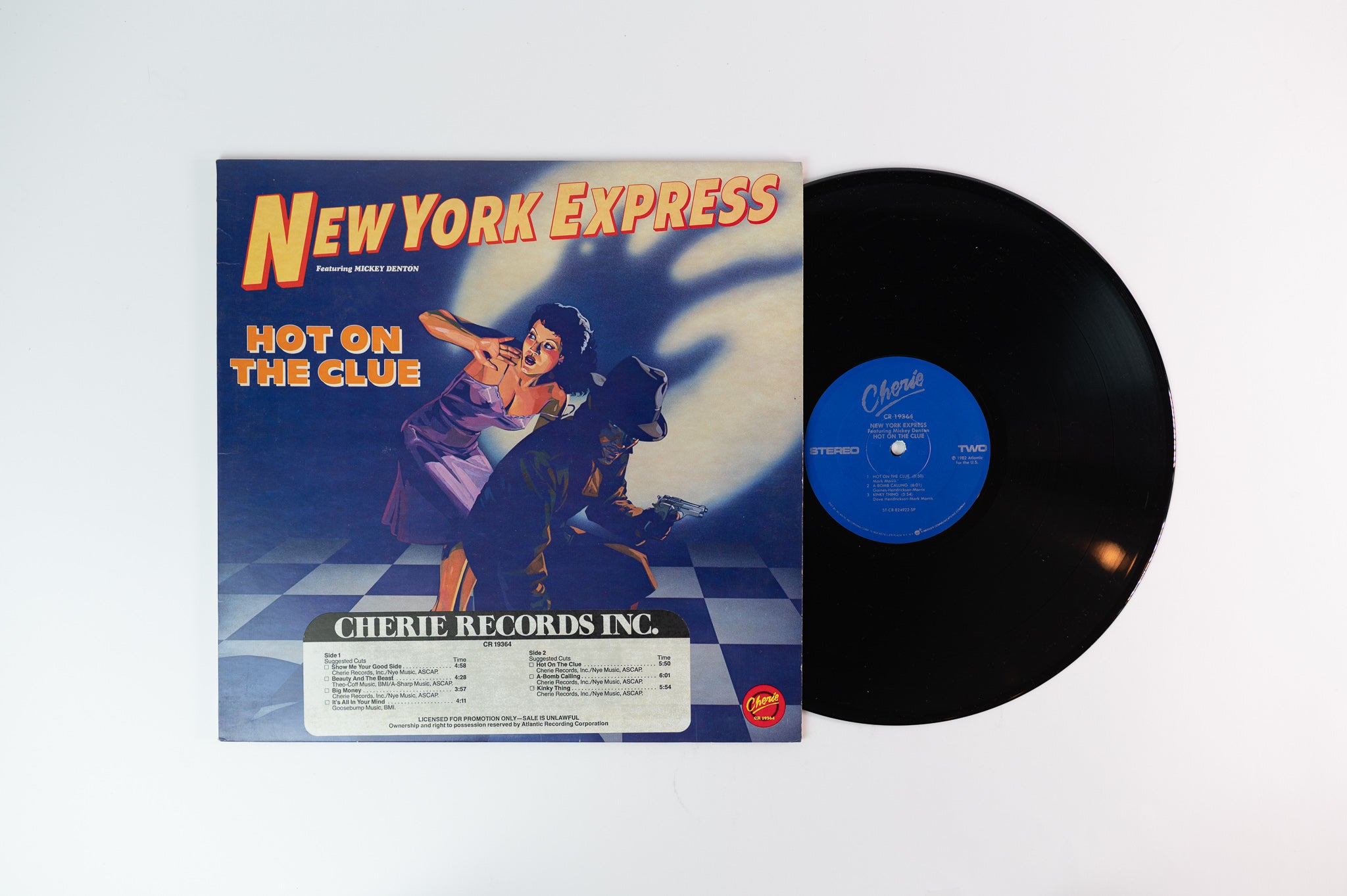 New York Express Featuring Mickey Denton - Hot On The Clue on Cherie