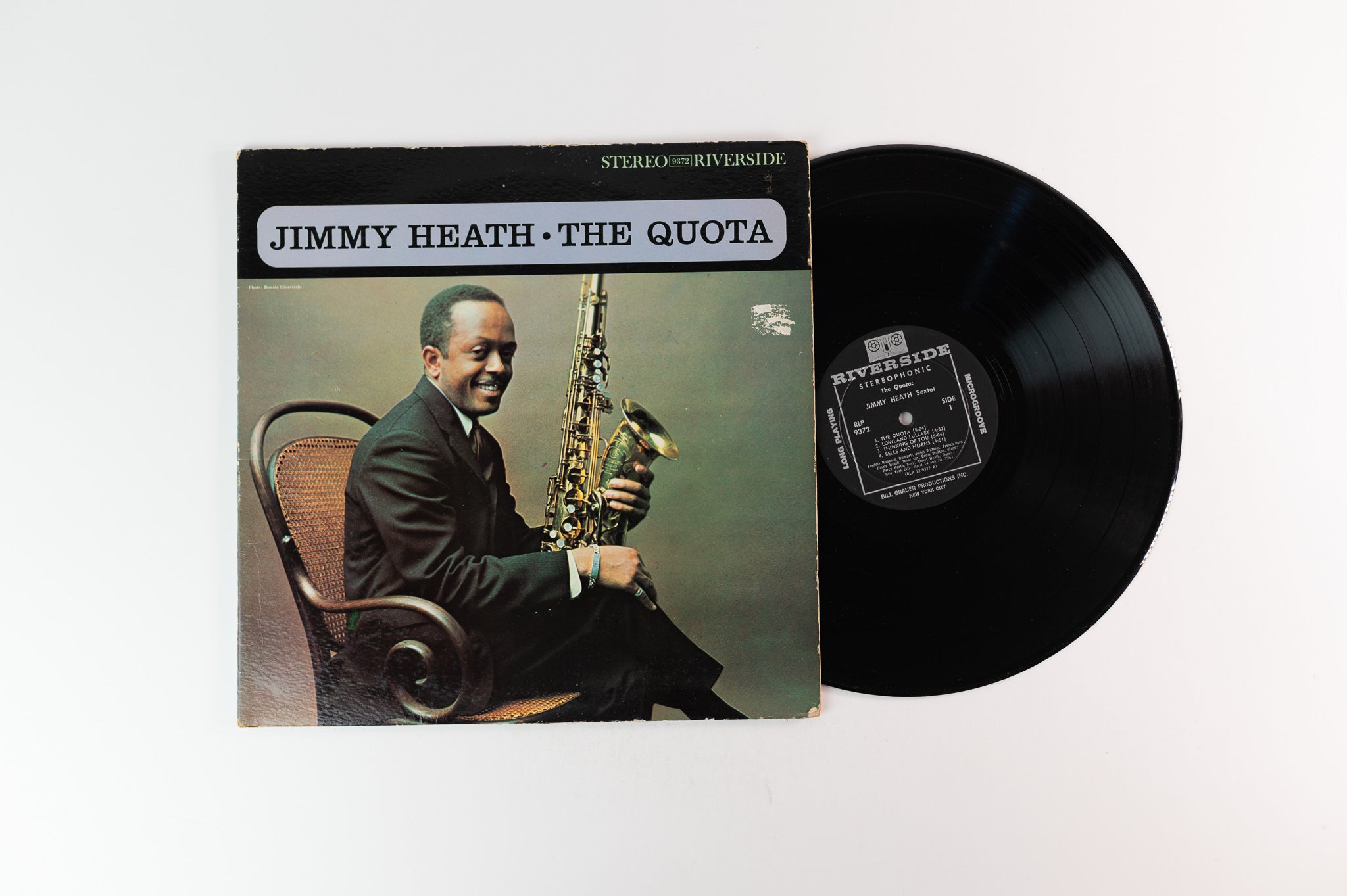 Jimmy Heath - The Quota on Riverside Stereo Deep Groove