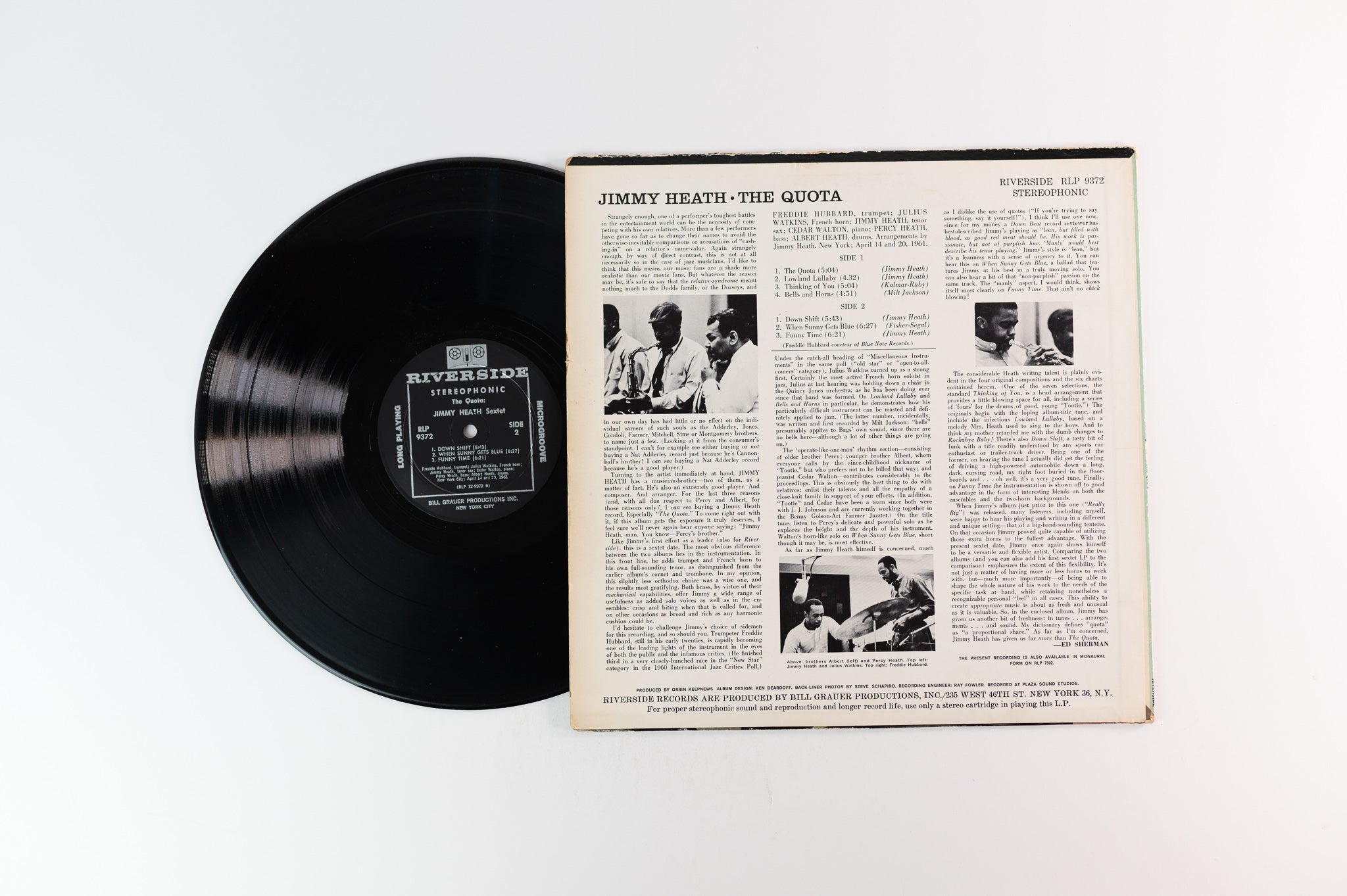 Jimmy Heath - The Quota on Riverside Stereo Deep Groove