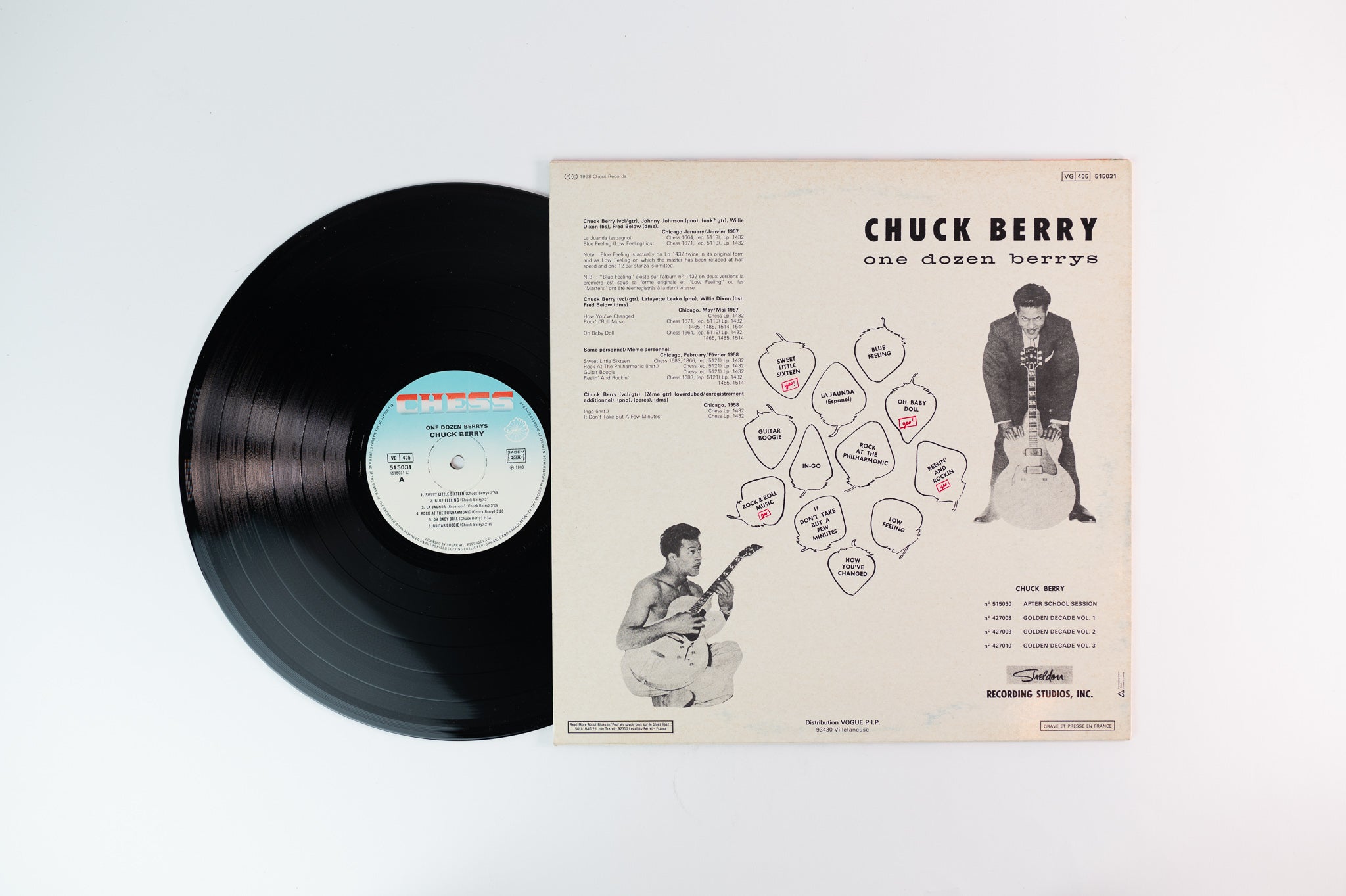 Chuck Berry - One Dozen Berrys on Chess French Reissue