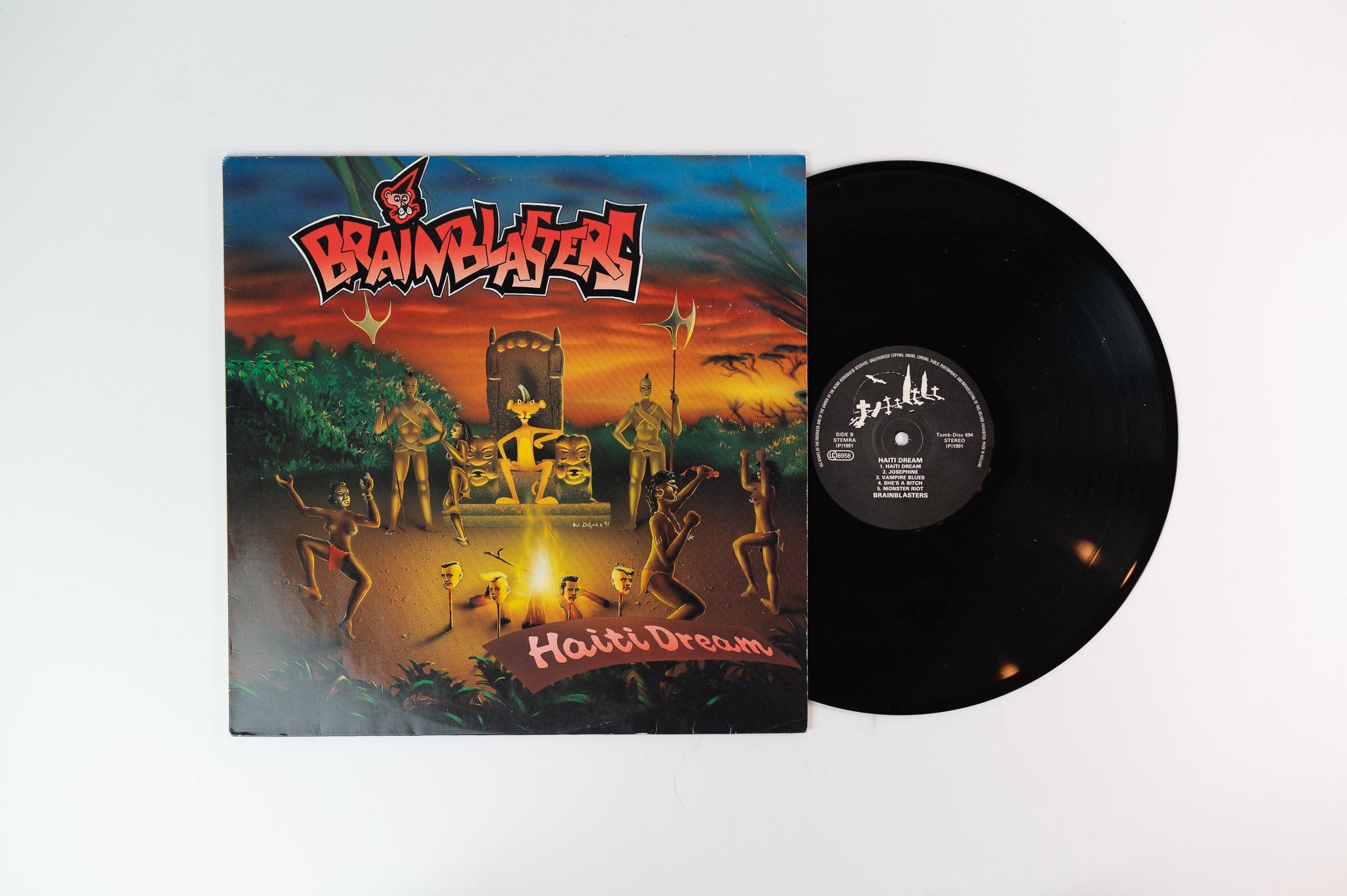 Brainblasters - Haiti Dreams on Tombstone German Pressing