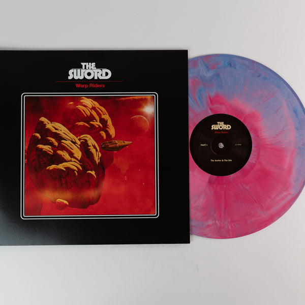 The Sword - Warp Riders on Kemado Ltd Space Warp Colored Vinyl Reissue