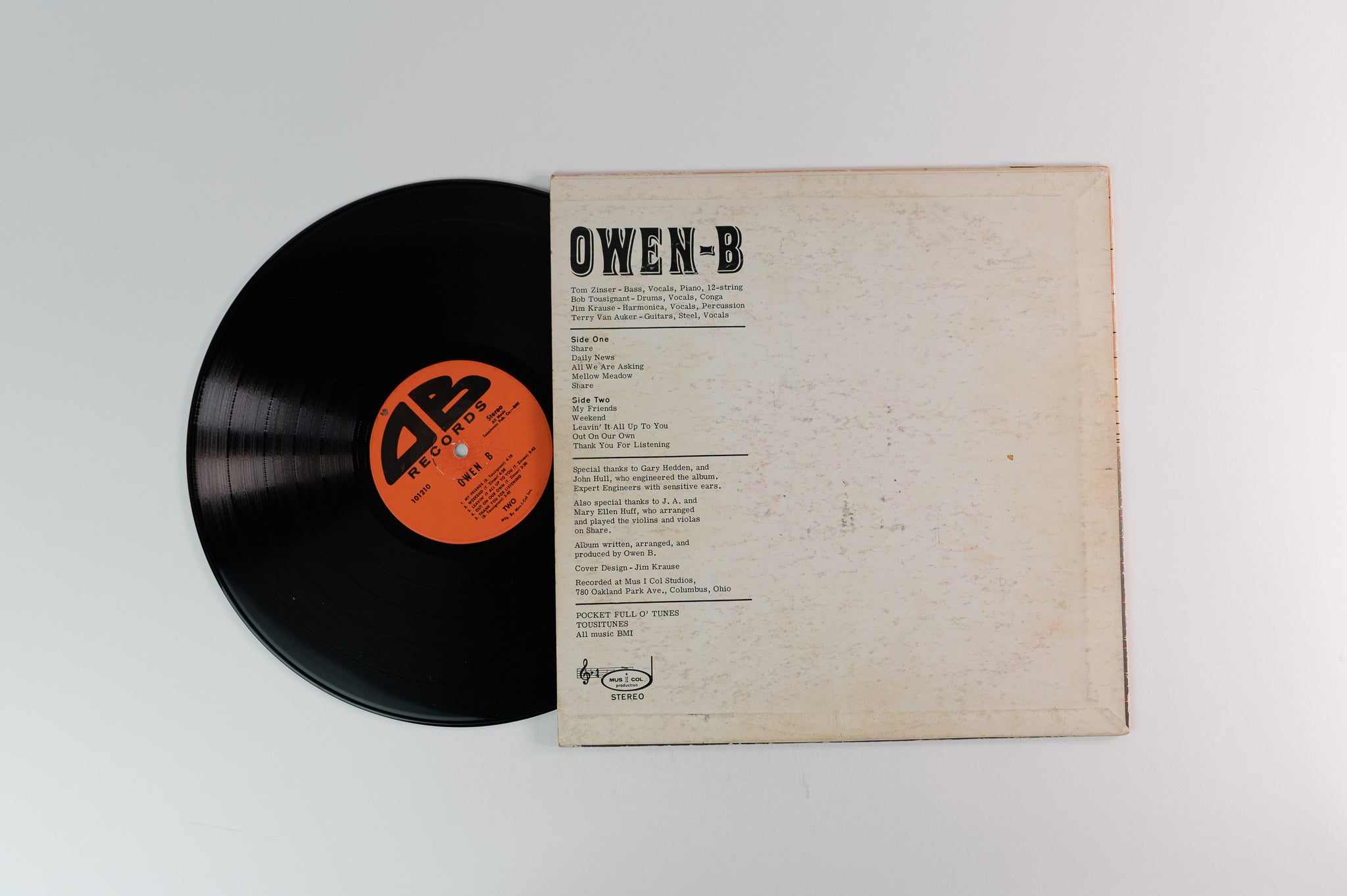 Owen B. - Owen-B on OB First Press