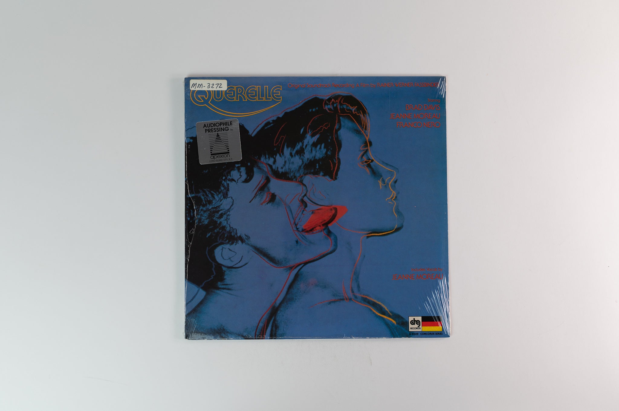 Peer Raben - Querelle - Original Soundtrack Recording on DRG Andy Warhol Cover Sealed