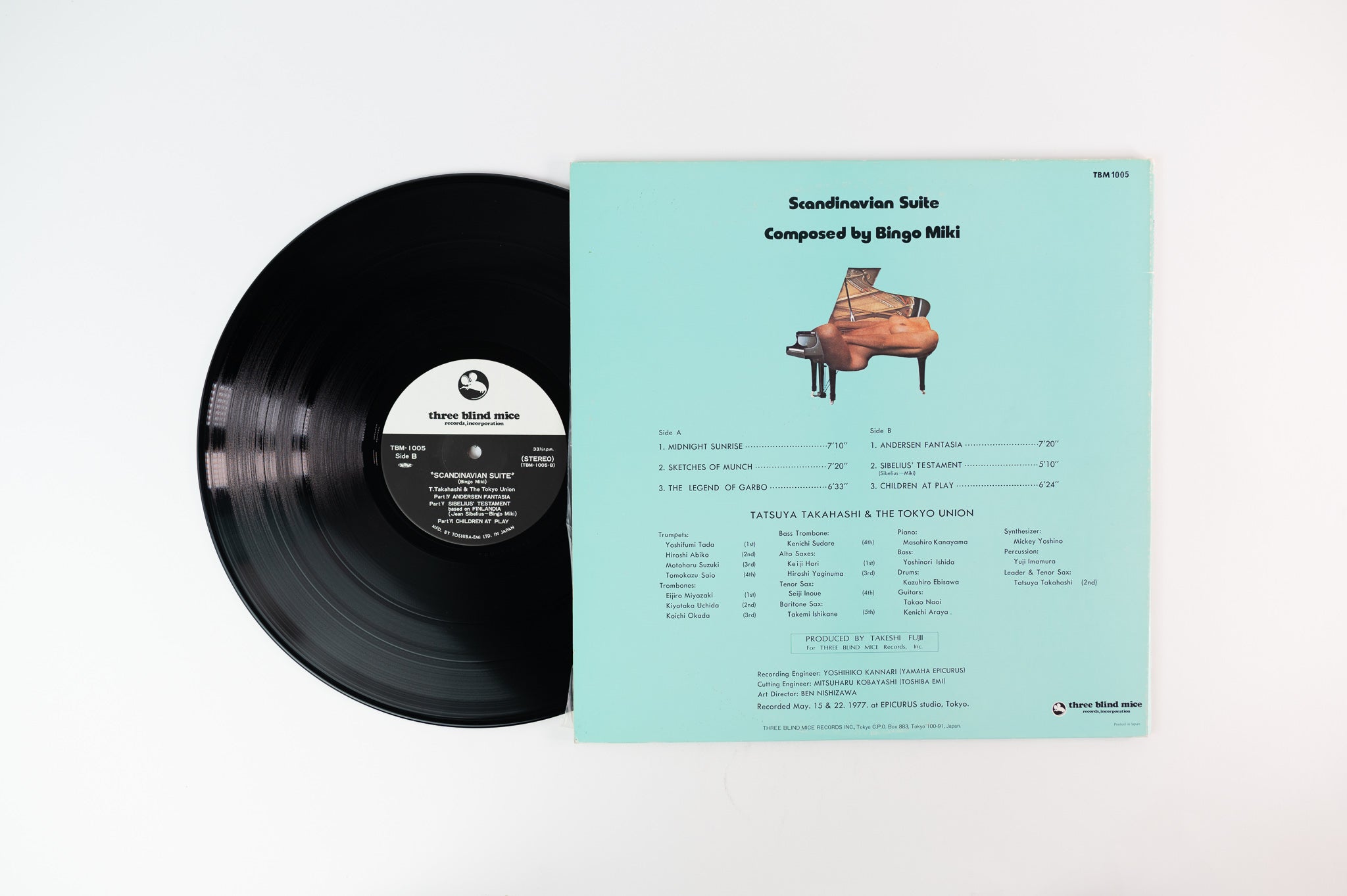 Bingo Miki - Scandinavian Suite on Three Blind Mice Japanese Pressing
