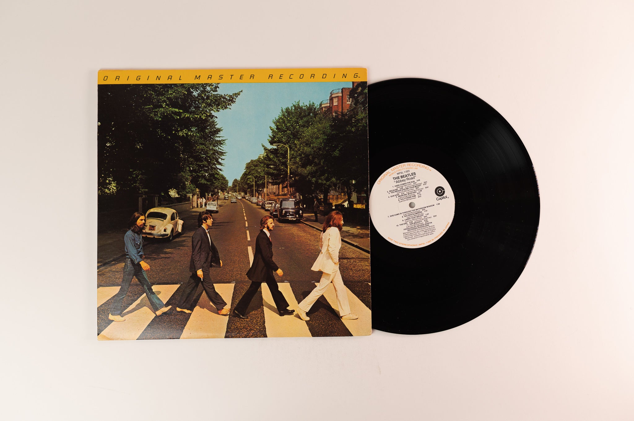 The Beatles - Abbey Road on Capitol Mobile Fidelity Sound Lab Reissue
