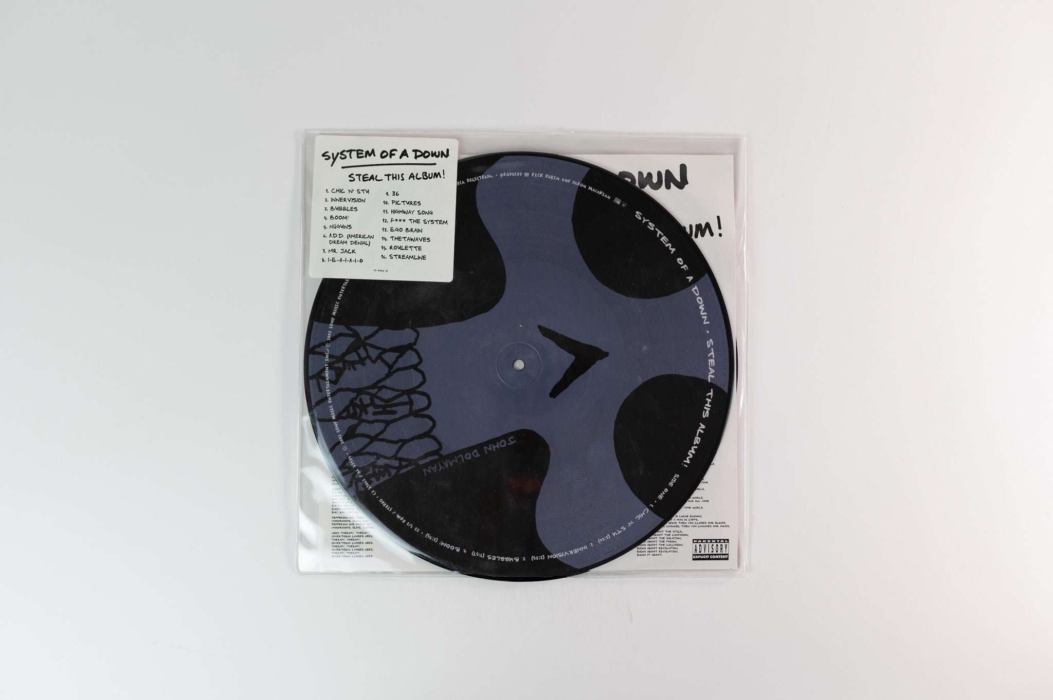System Of A Down - Steal This Album! on American Recordings Ltd Picture Discs