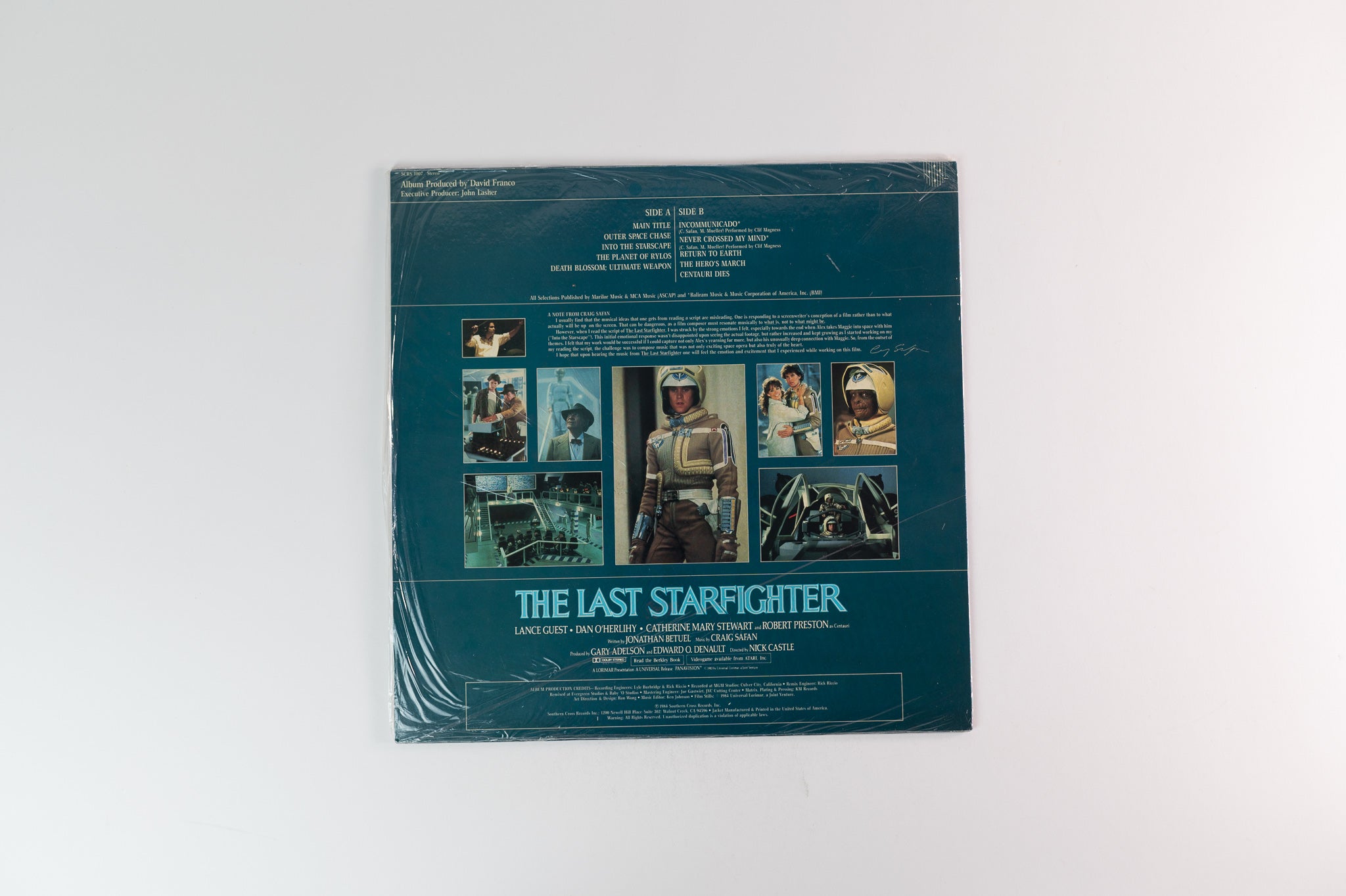 Craig Safan - The Last Starfighter (Original Motion Picture Soundtrack) on Southern Cross Sealed