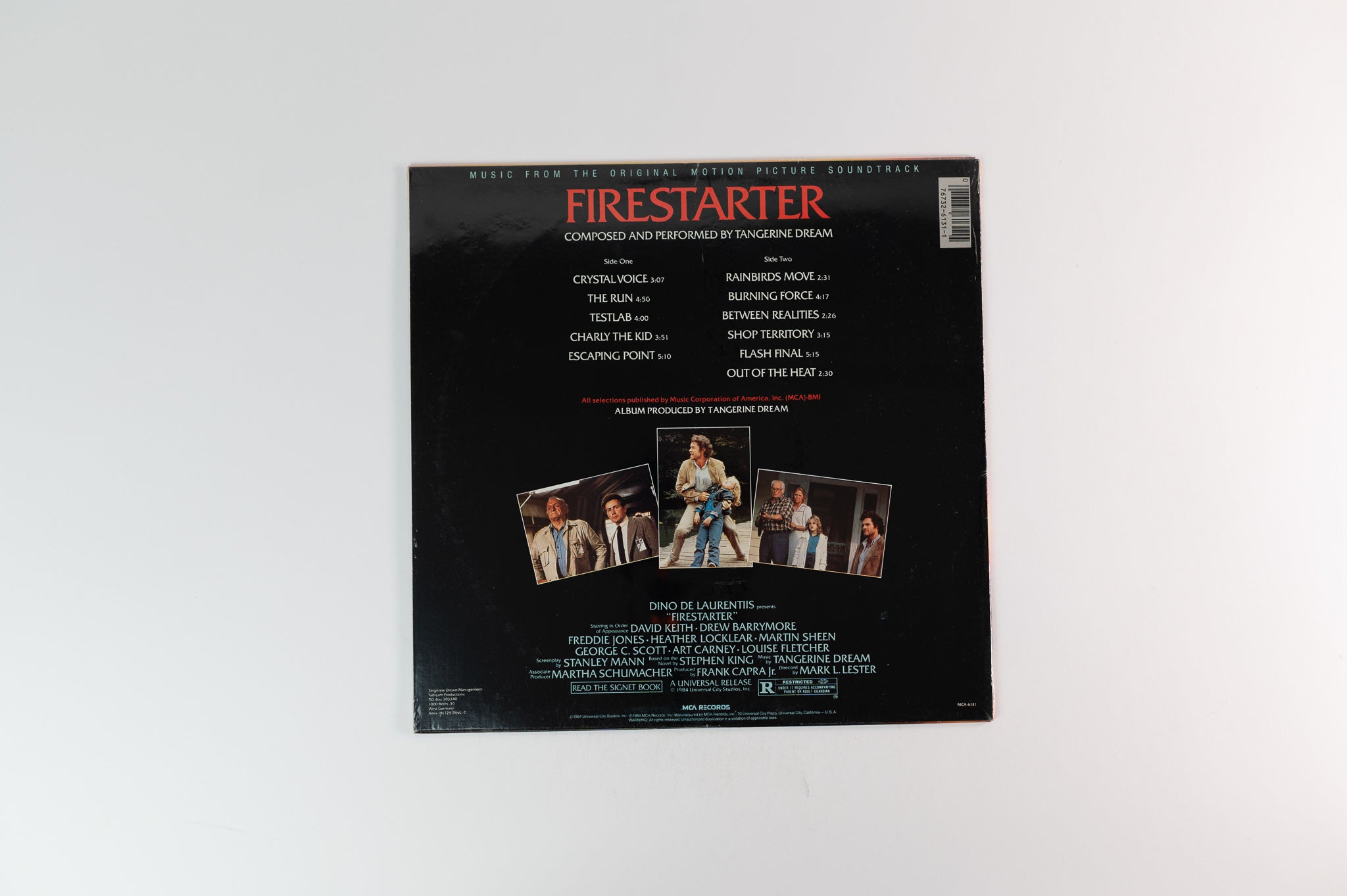 Tangerine Dream - Firestarter (Original Motion Picture Soundtrack) Sealed