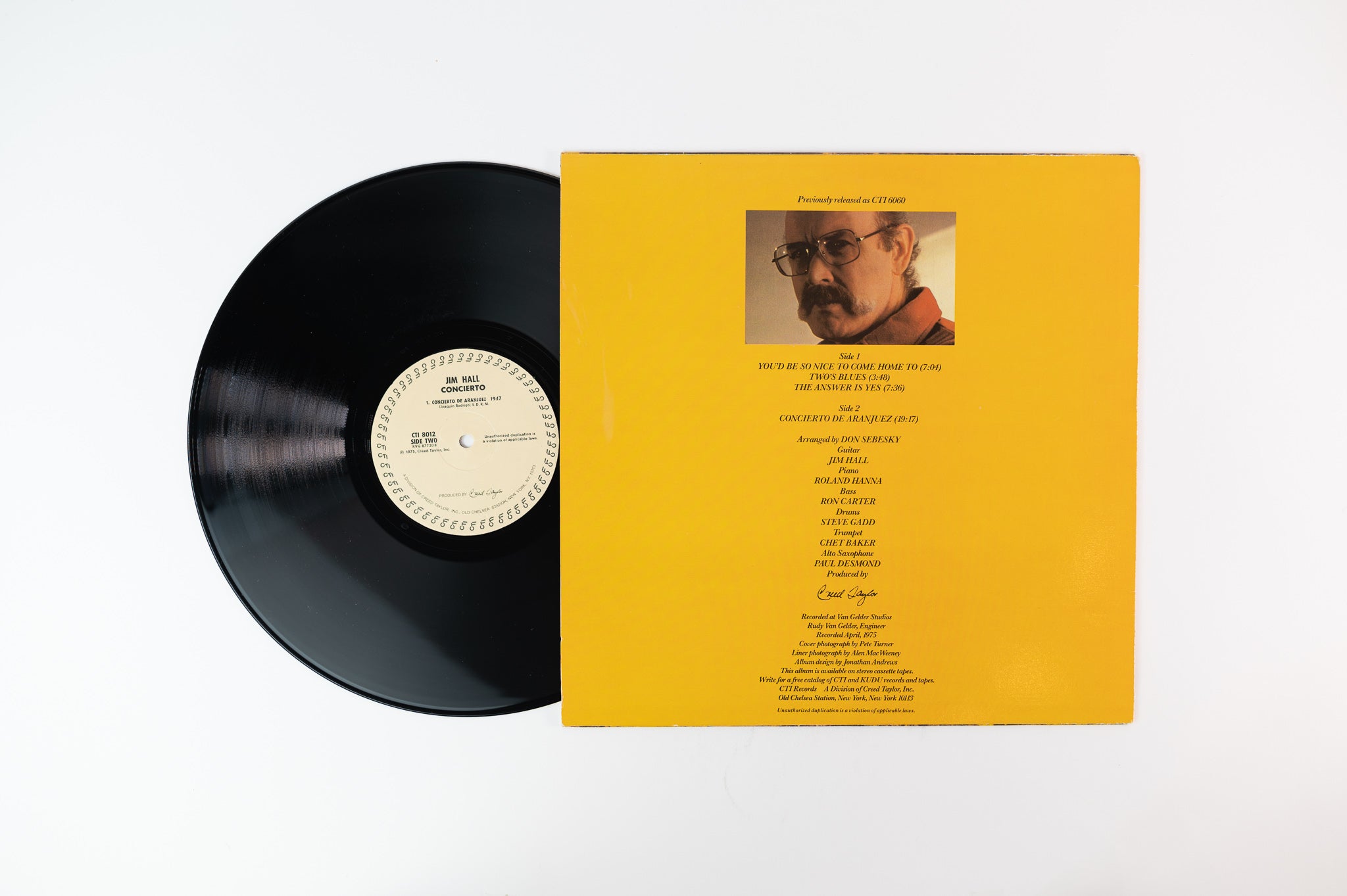 Jim Hall - Concierto on CTI Reissue