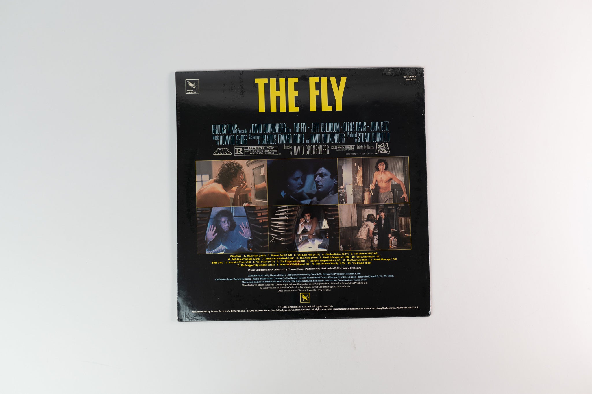 Howard Shore - The Fly (Original Motion Picture Soundtrack) on Varese Sarabande Sealed
