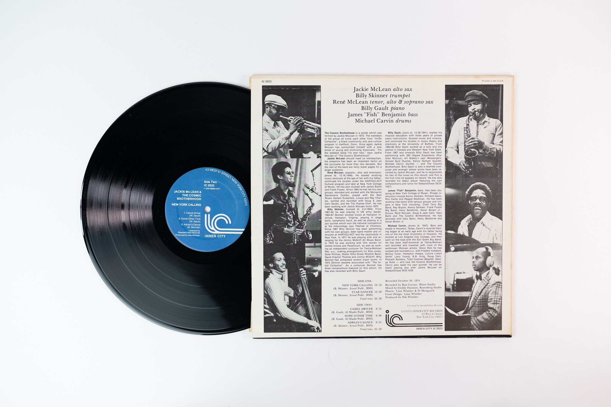 Jackie McLean & The Cosmic Brotherhood - New York Calling on Inner City Reissue