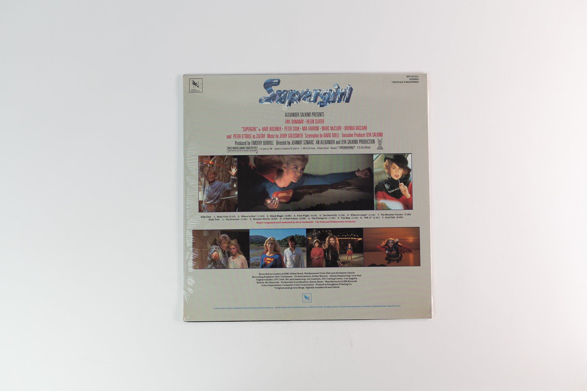 Jerry Goldsmith - Supergirl (Original Motion Picture Soundtrack) on Varese Sarabande Sealed